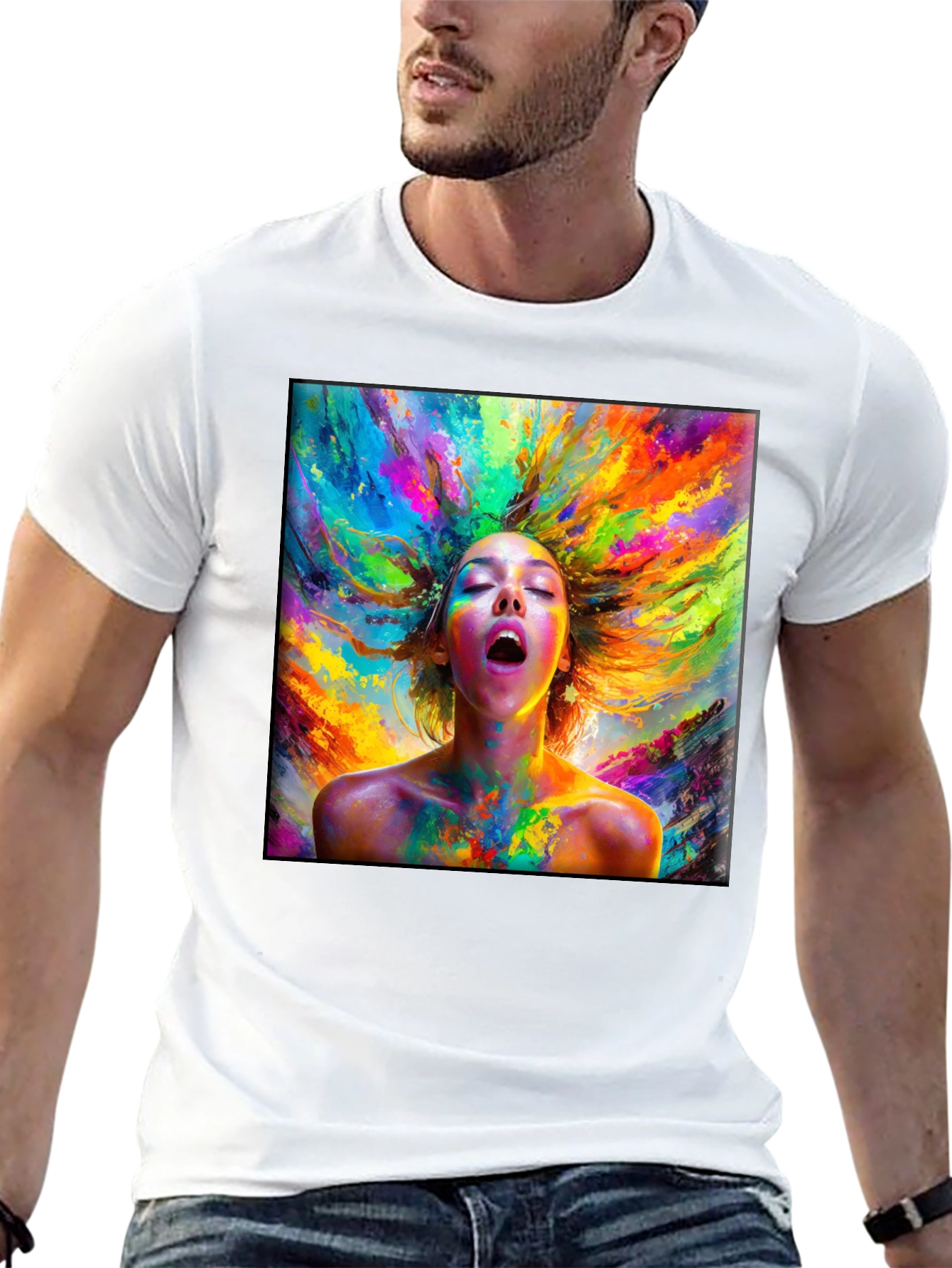 Artistic Expression Black T-Shirt