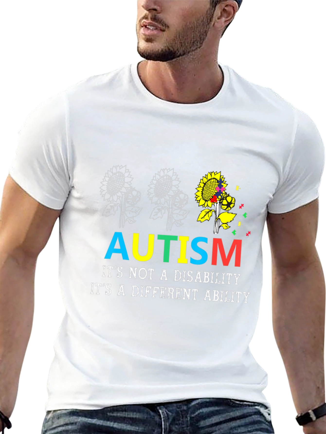 Autism Awareness T-Shirt - Its a Different Ability