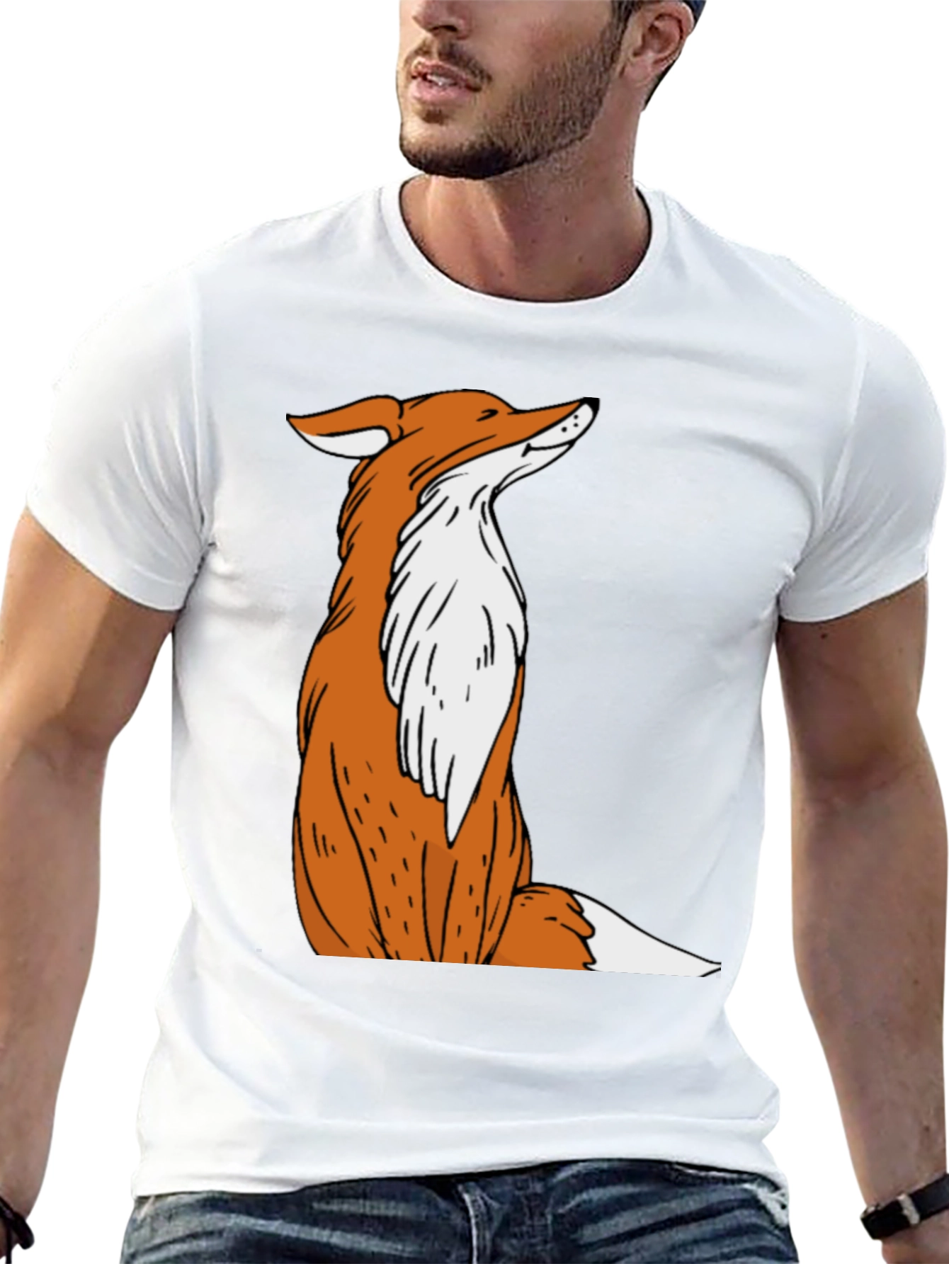 Fox Graphic Tee - Cool & Casual