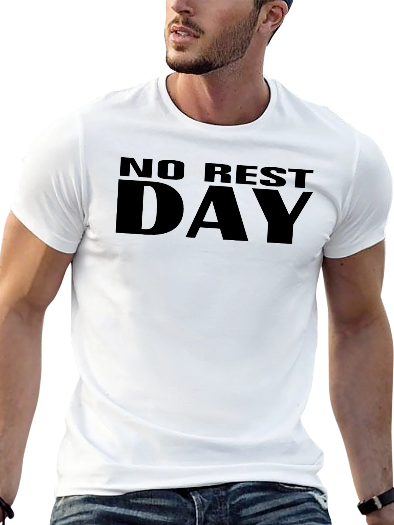 No Rest Day Graphic T-Shirt