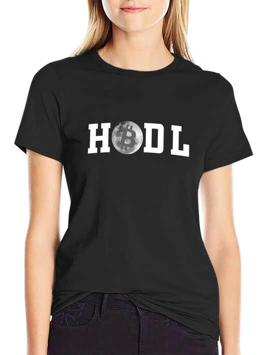 HODL Bitcoin Moon T-Shirt - Crypto Investor Tee