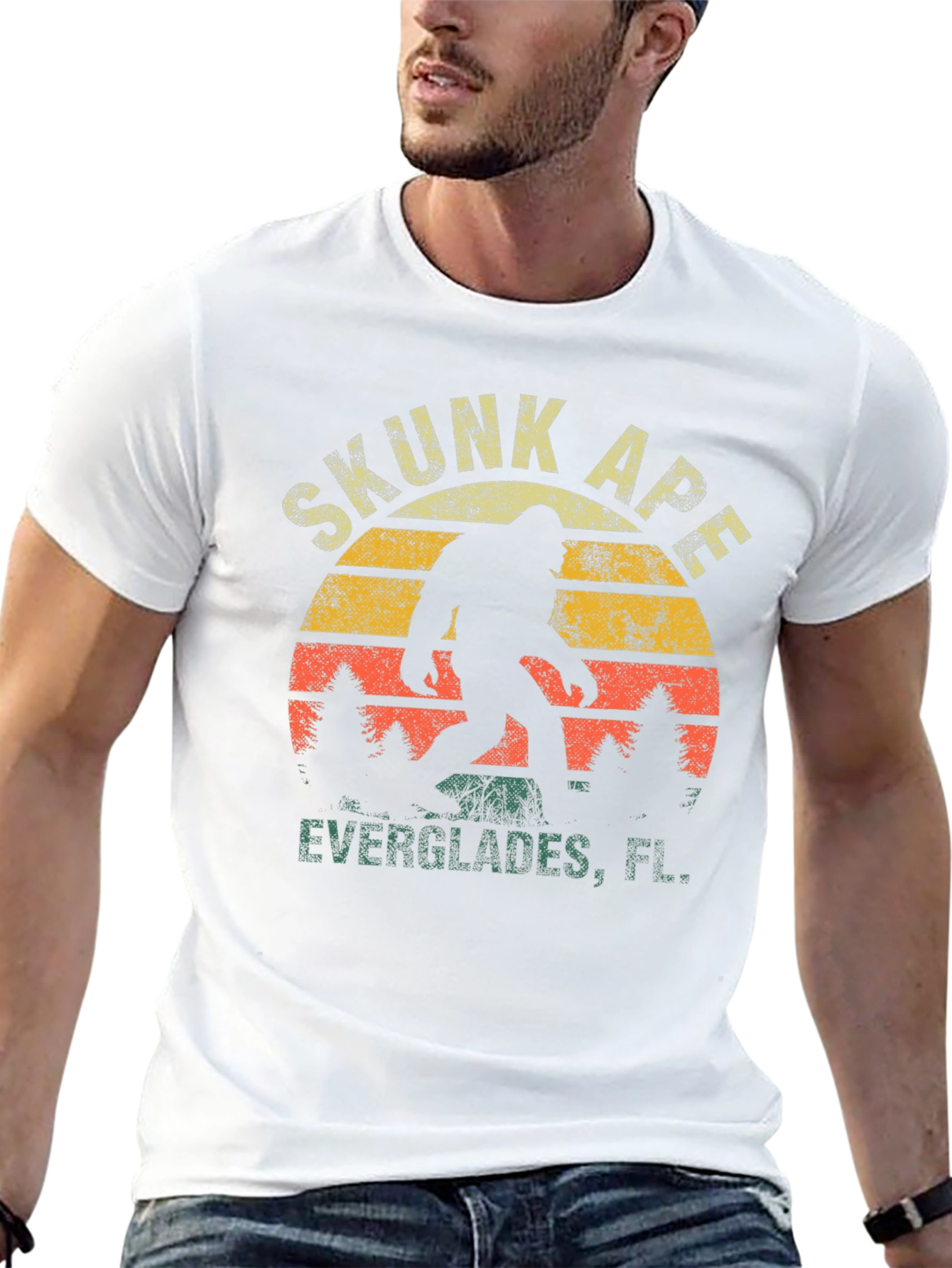 Skunk Ape Everglades FL T-Shirt