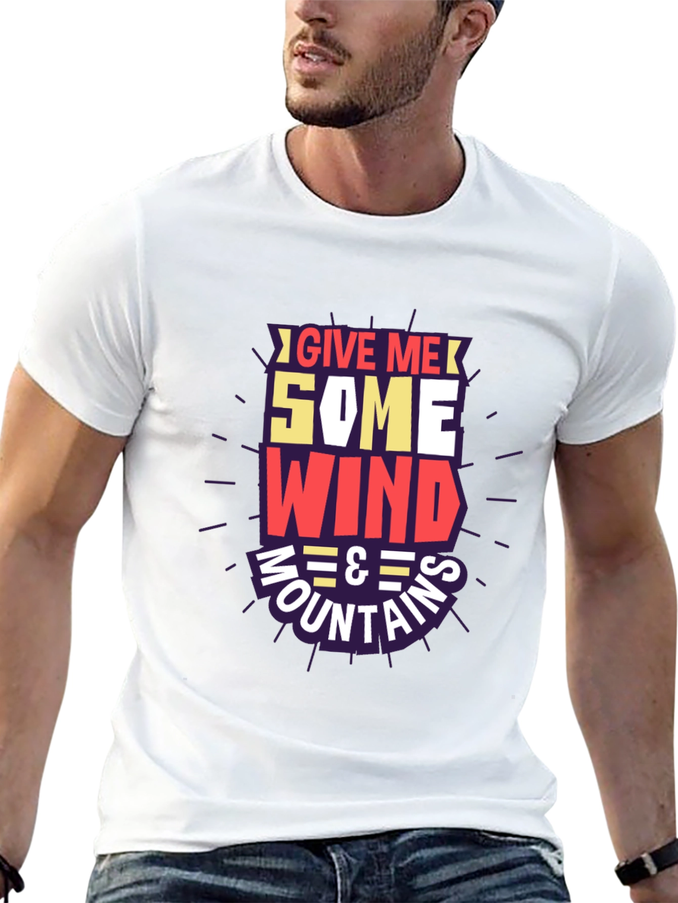 Give Me Some Wind & Mountains Graphic Tee