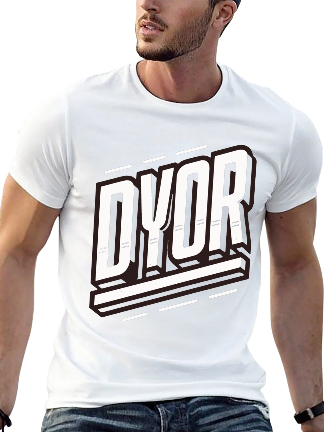 DYOR Black Graphic Tee