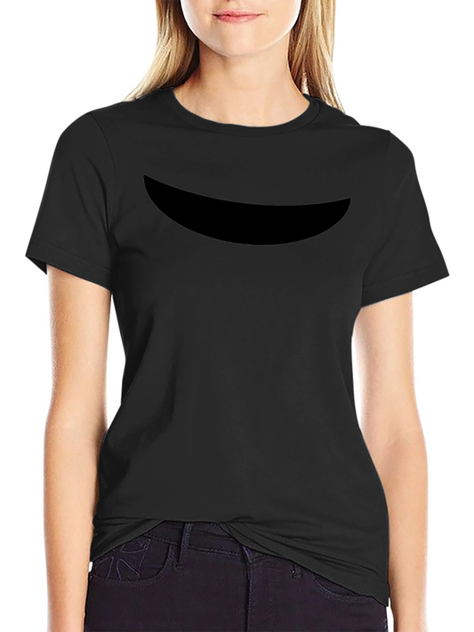 Black Crew Neck T-Shirt - Minimalist Design