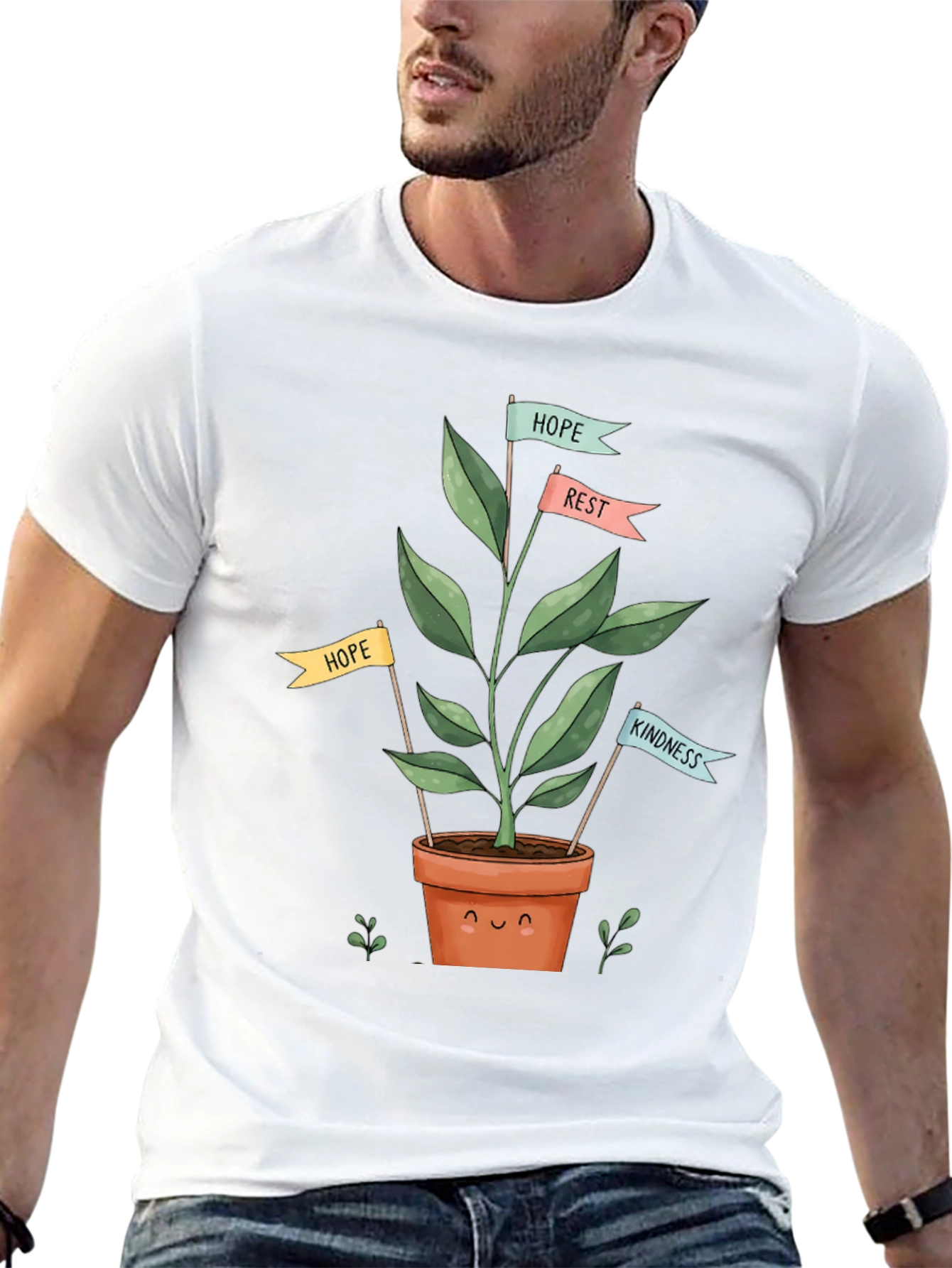 Planting Kindness T-Shirt - Hope Rest & Love