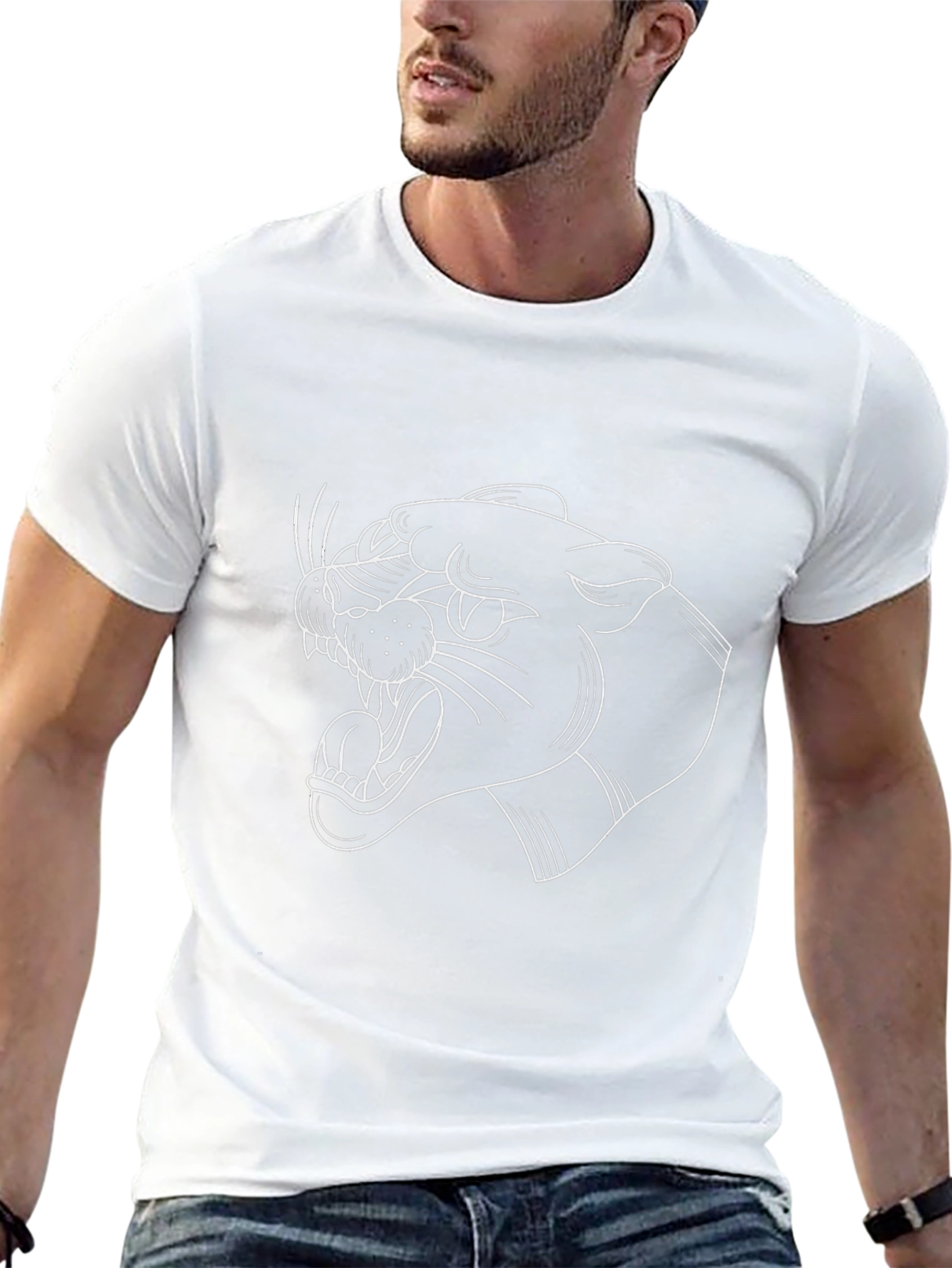 Black Panther Graphic Tee - Bold & Stylish
