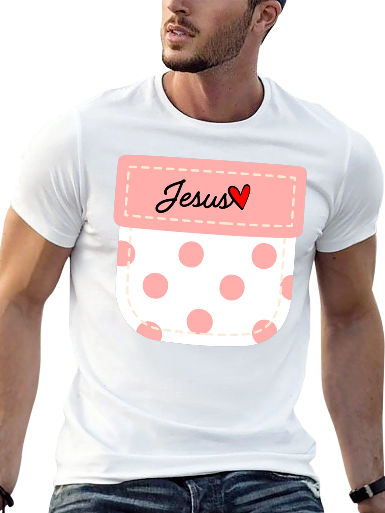 Jesus Heart Graphic Tee