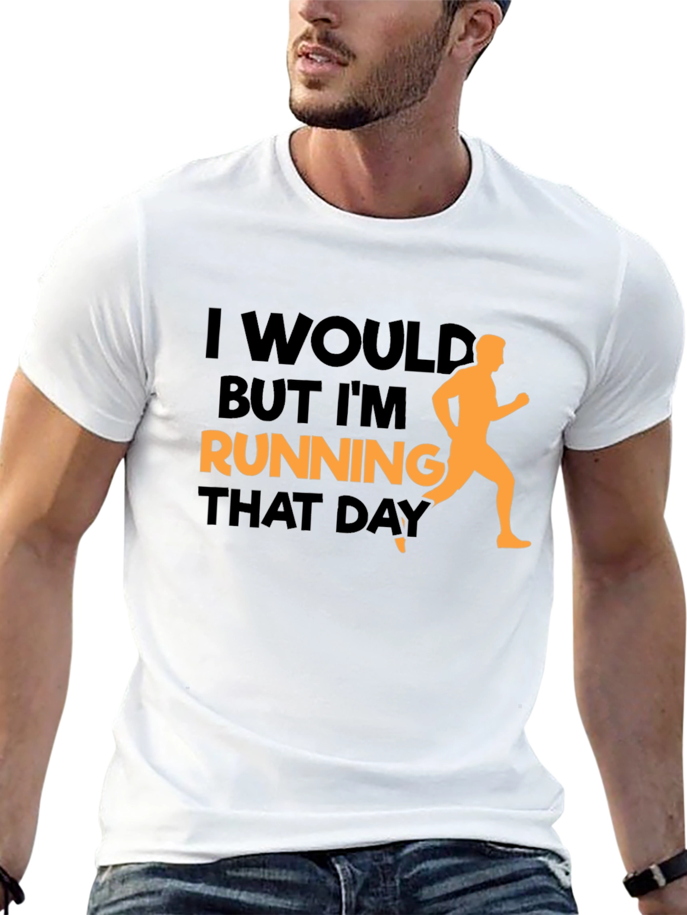Funny Running Graphic T-Shirt