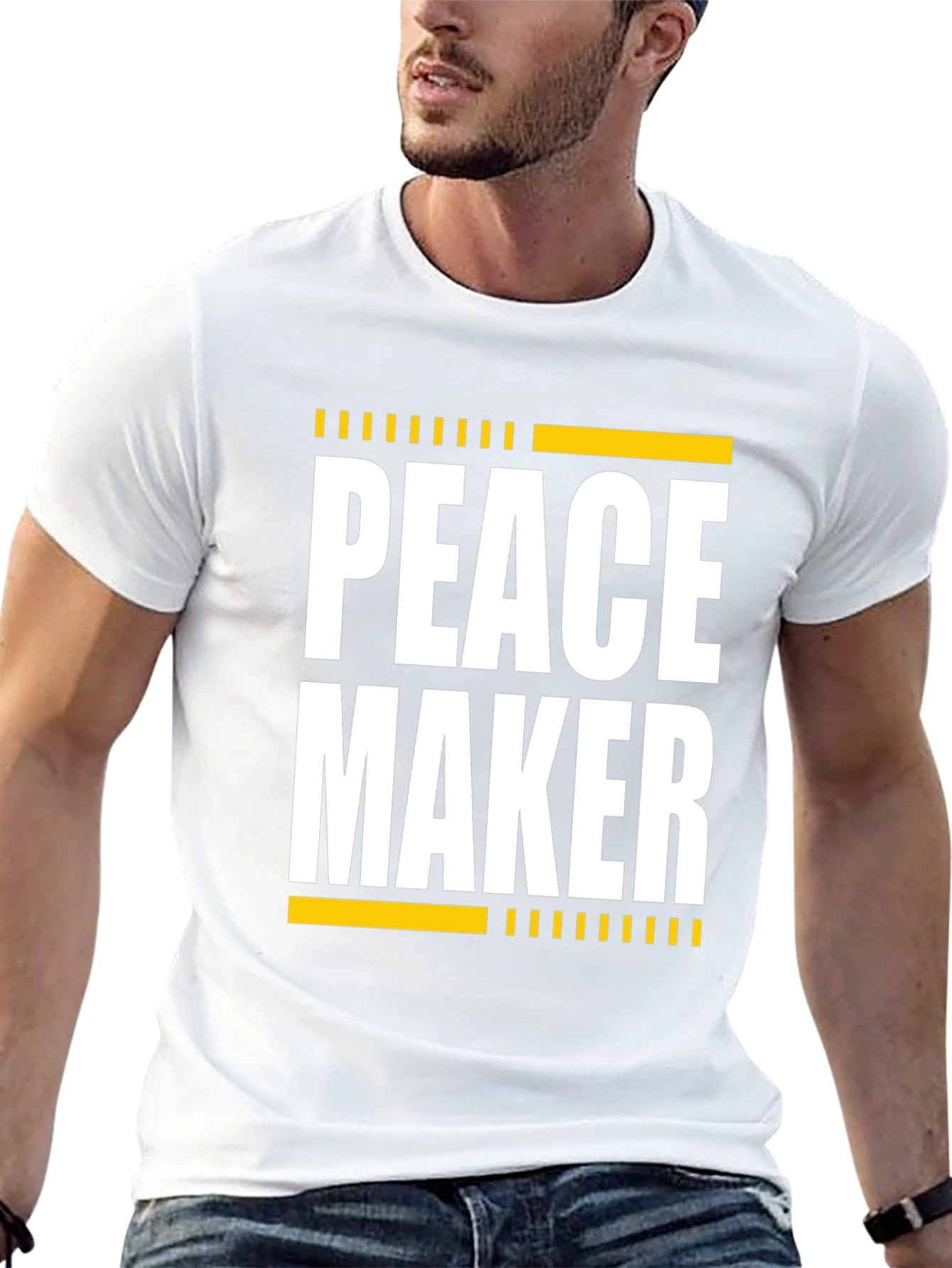 Peace Maker Graphic Tee - Bold Statement Shirt