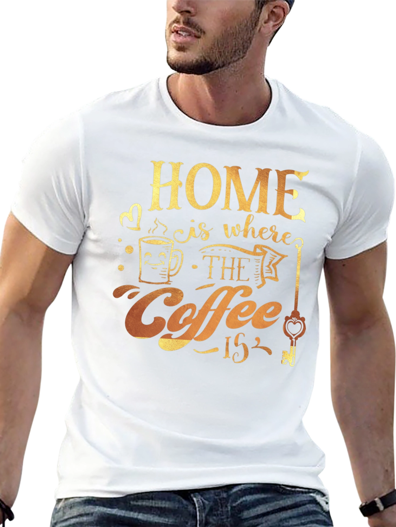 Home is Where the Coffee Is T-Shirt