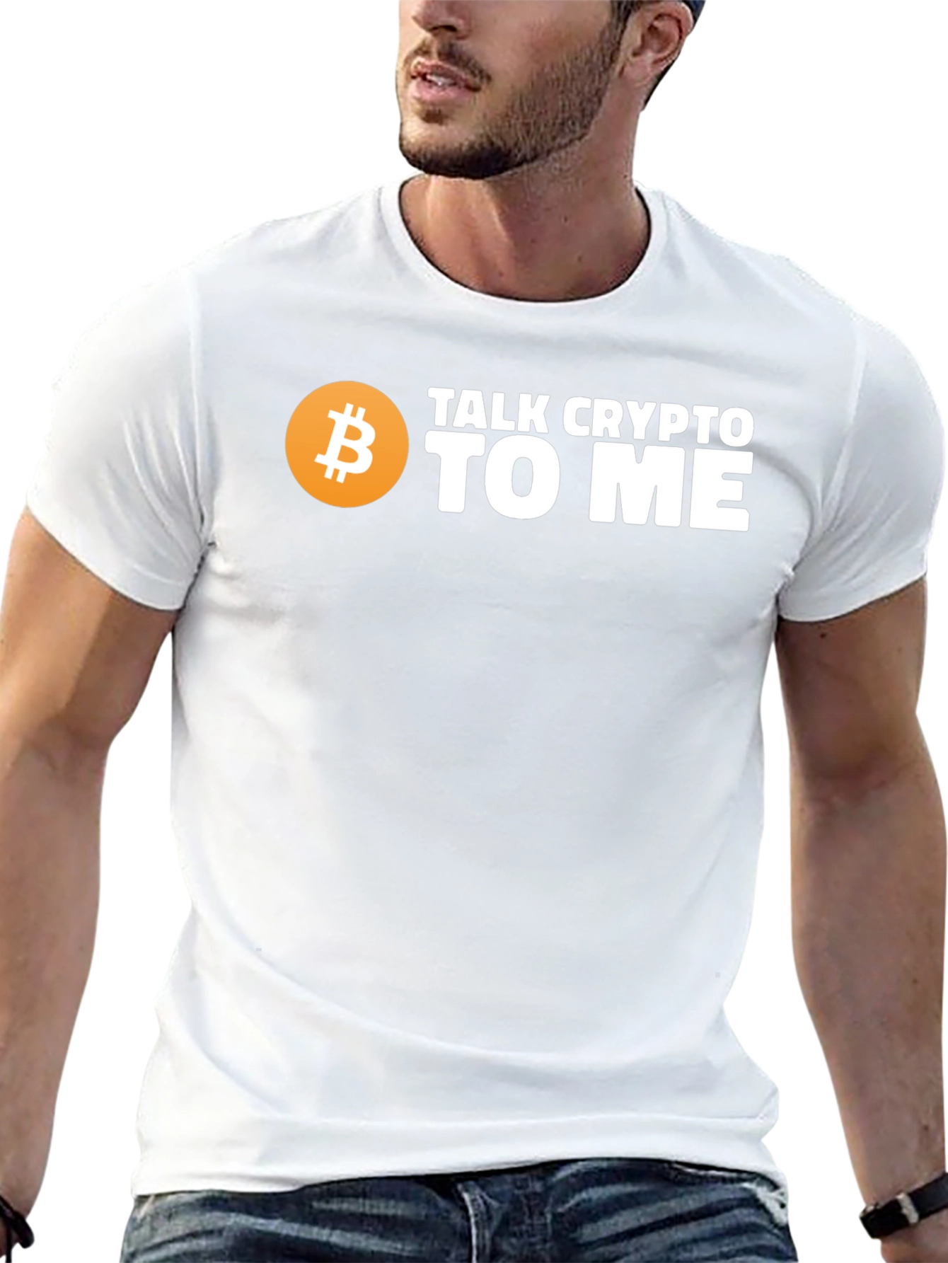 Talk Crypto To Me Bitcoin T-Shirt