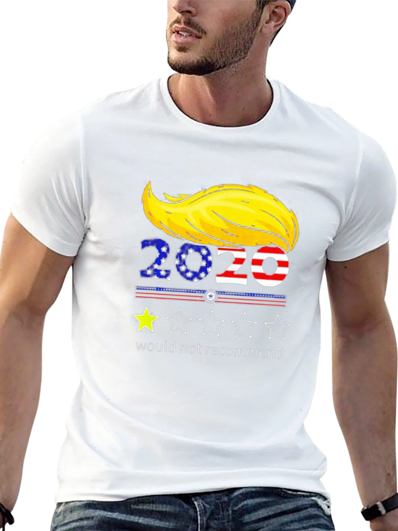 Funny Political T-Shirt - 2020 One Star Review