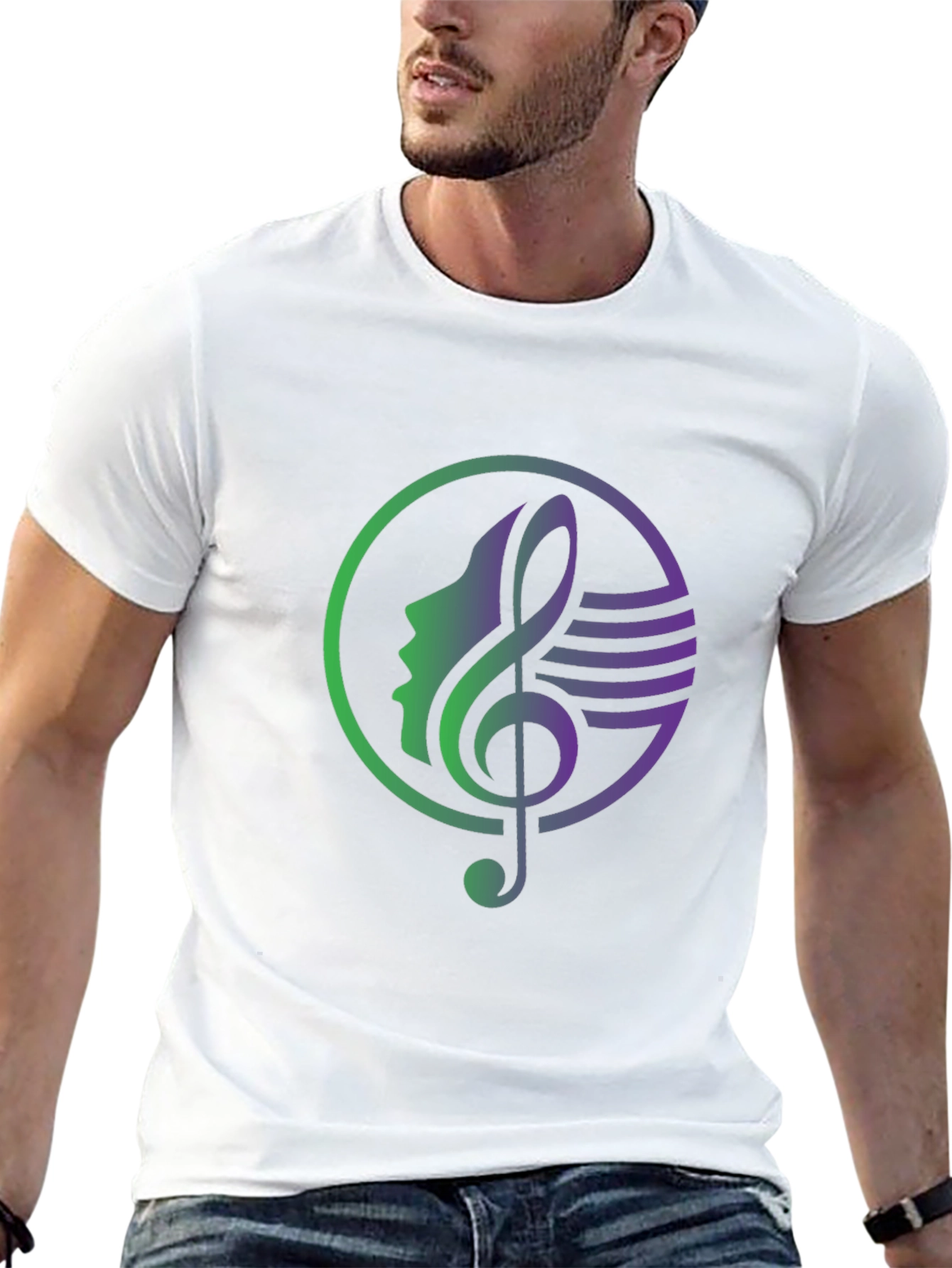 Musical Muse Graphic Tee - Black