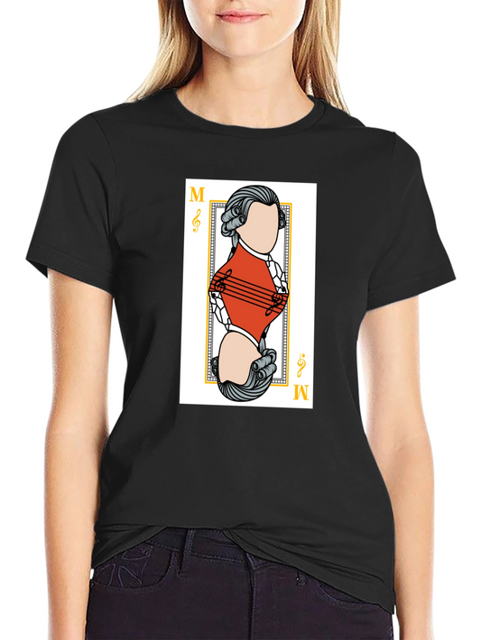 Mozart Music Card Graphic Tee