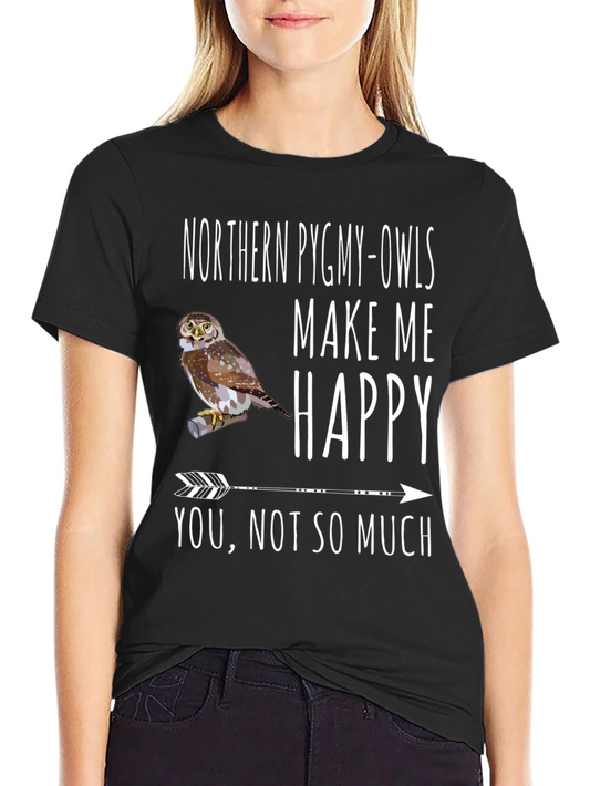 Northern Pygmy-Owls T-Shirt - Owl Lover Gift