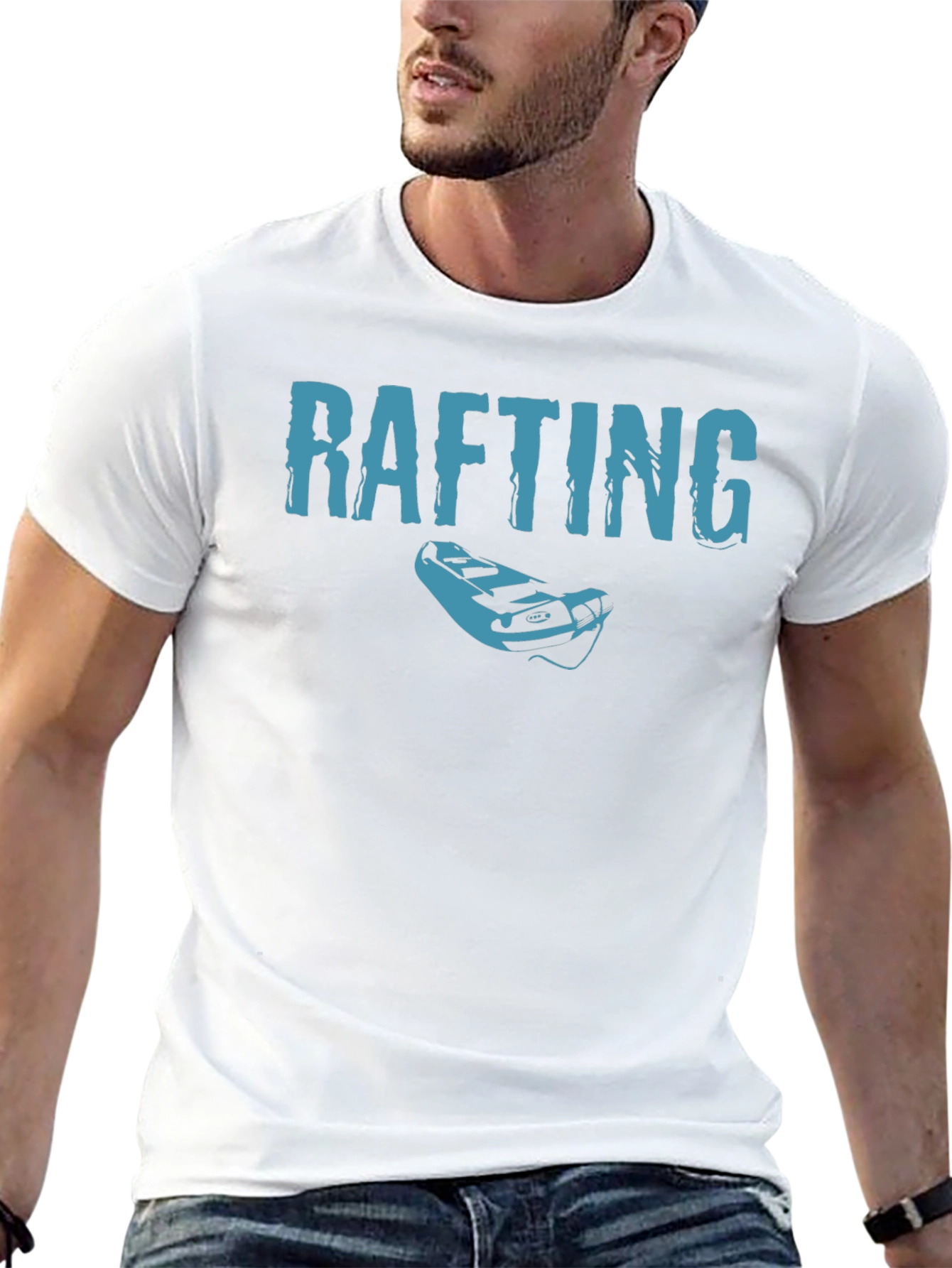 Rafting Adventure Tee - River Raft Graphic T-Shirt