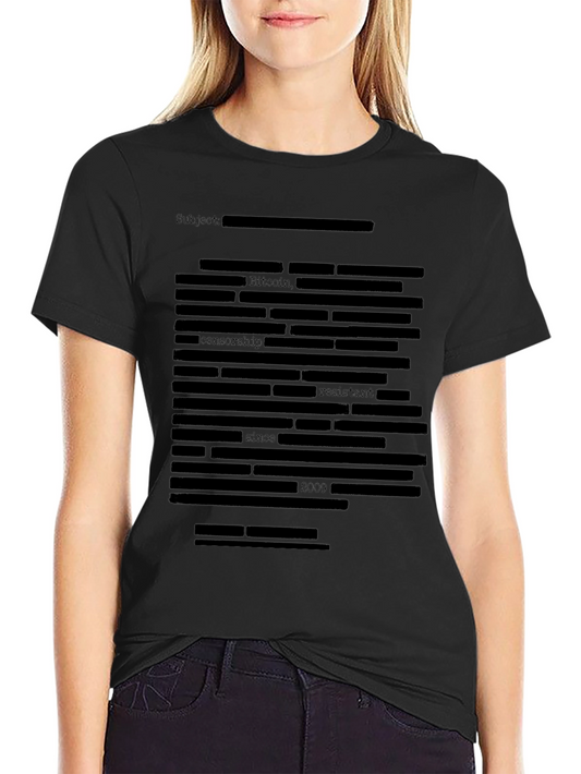 Bitcoin Censorship Resistant Black T-Shirt