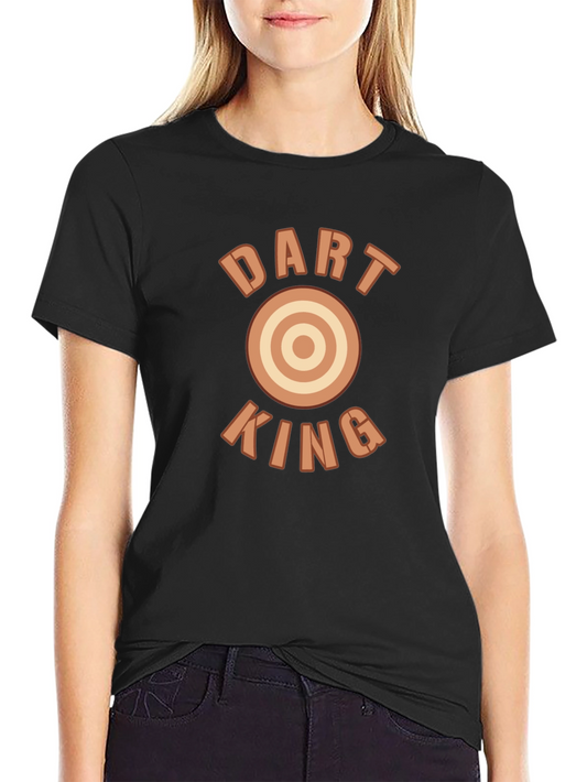 Dart King Black Graphic Tee