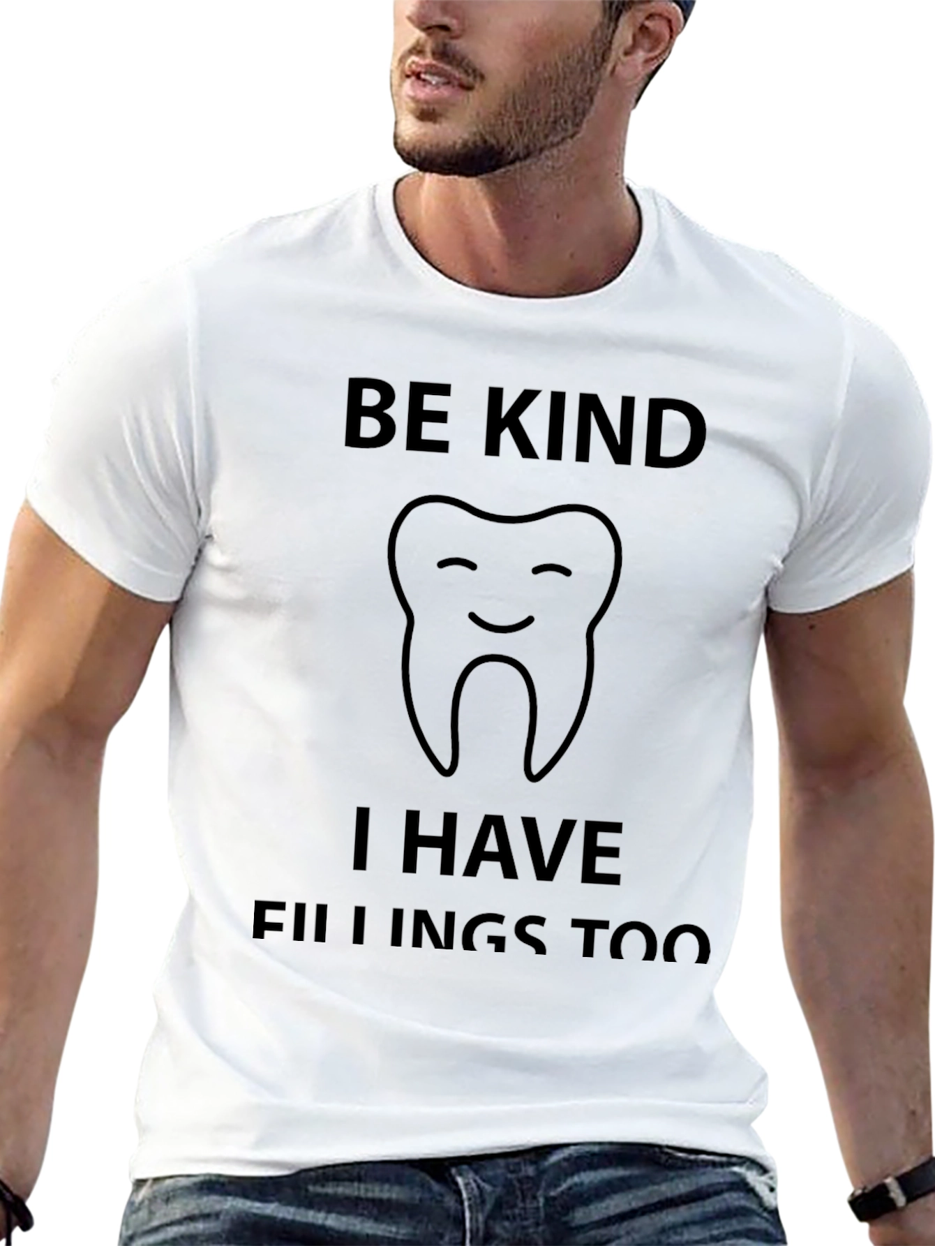 Be Kind I Have Fillings Too Graphic Tee