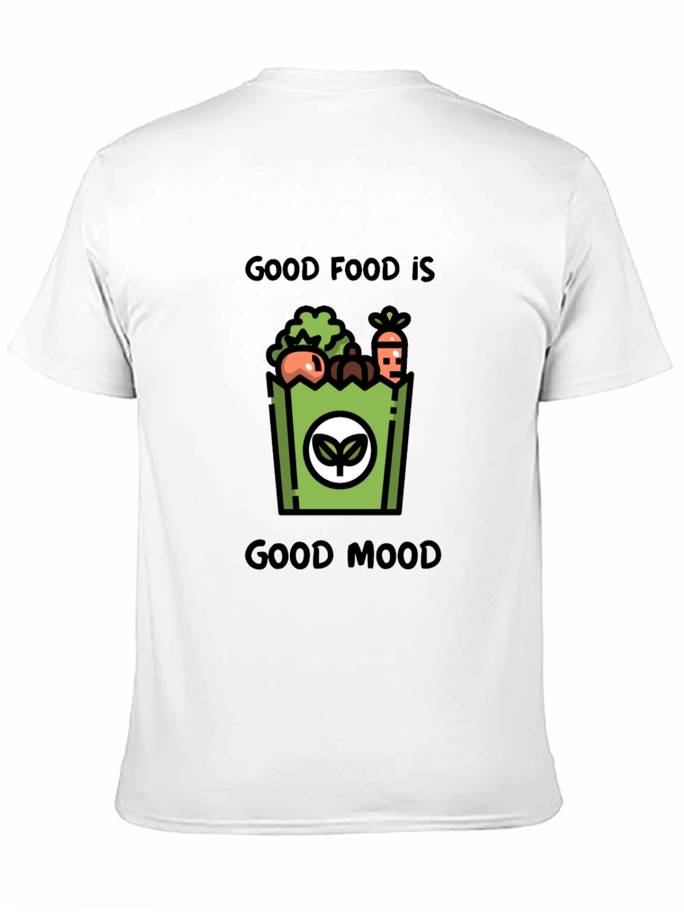 Good Food Good Mood Graphic T-Shirt