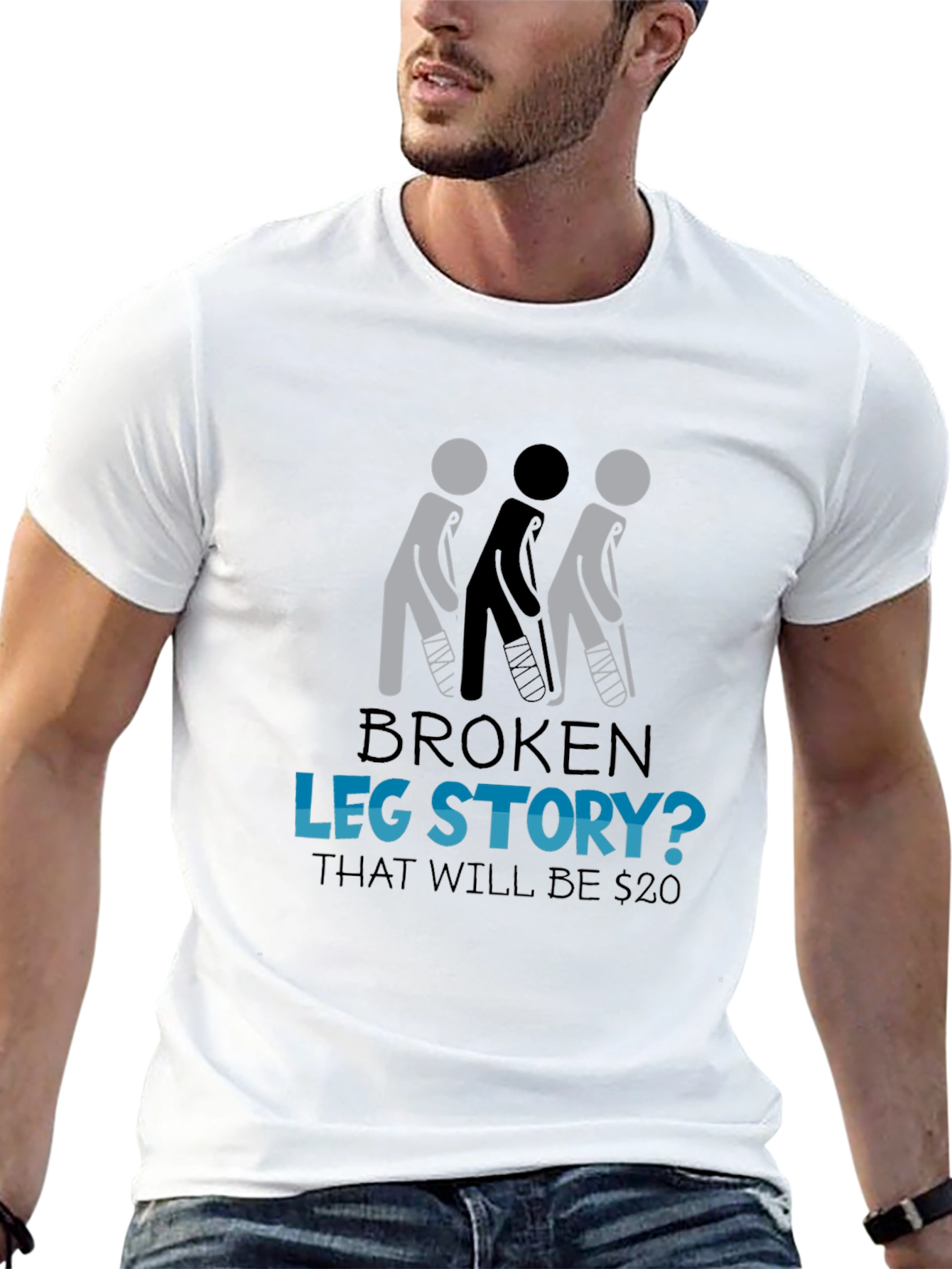 Broken Leg Story T-Shirt