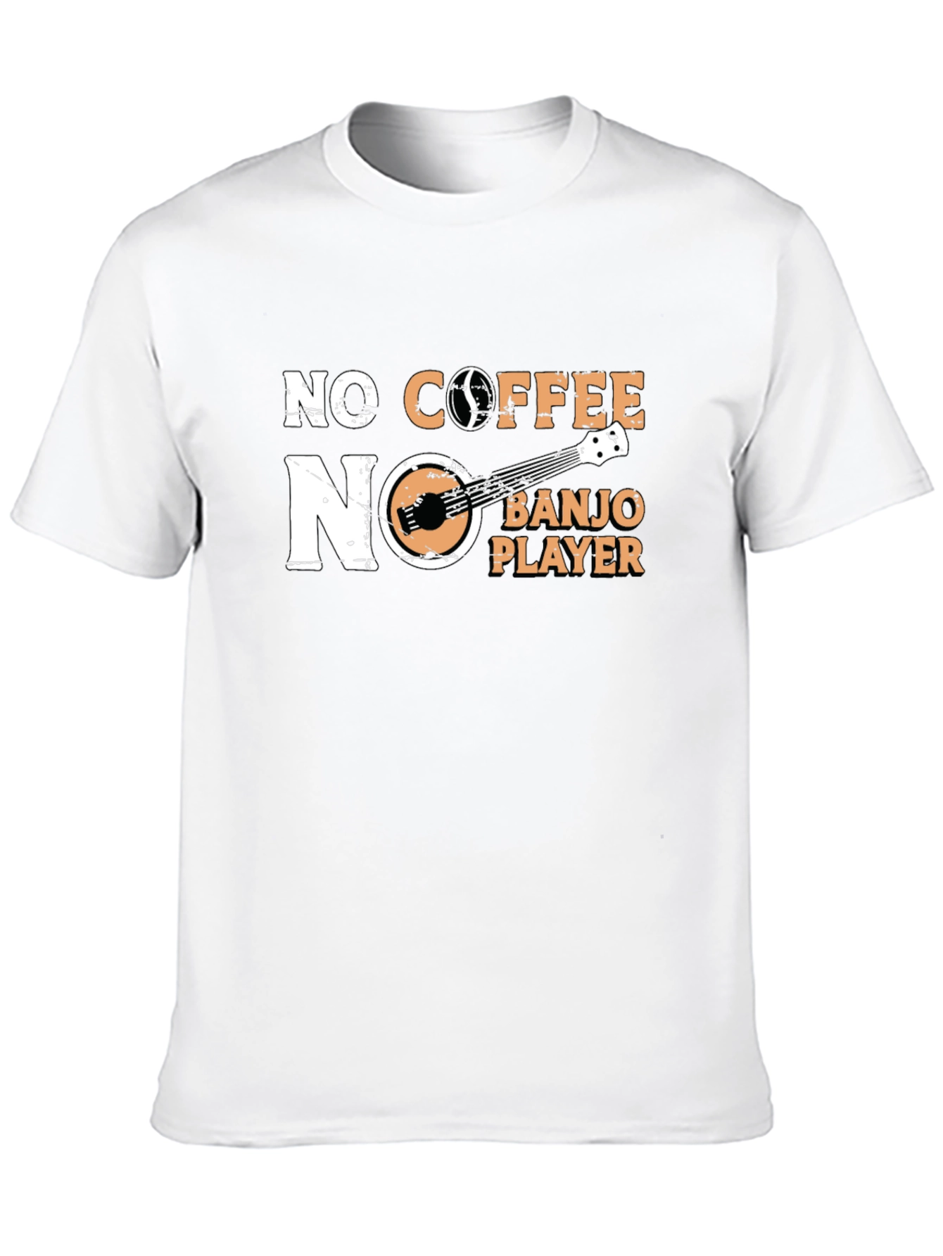 No Coffee No Banjo Player - Graphic Tee