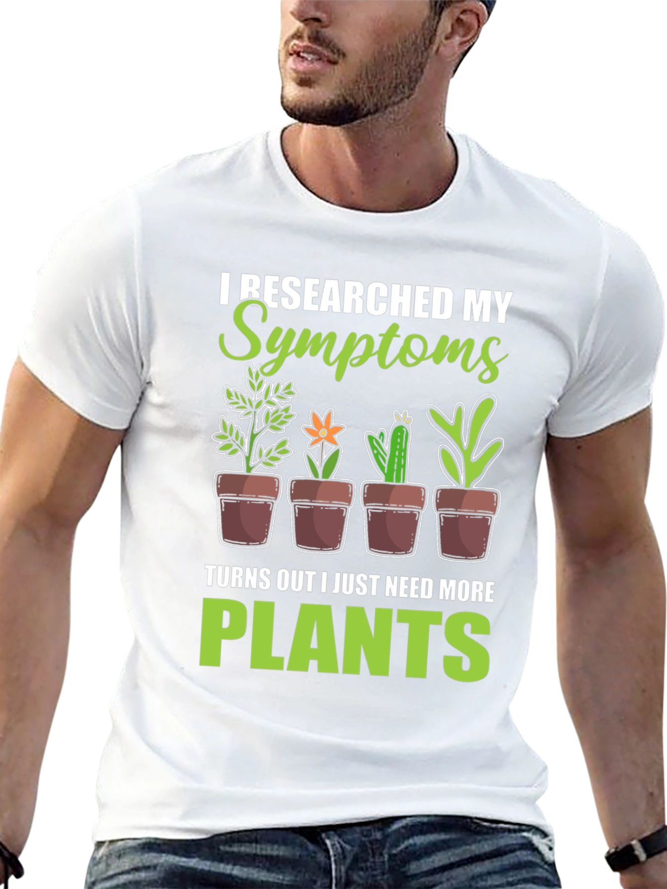 More Plants T-Shirt Funny Gardening Tee