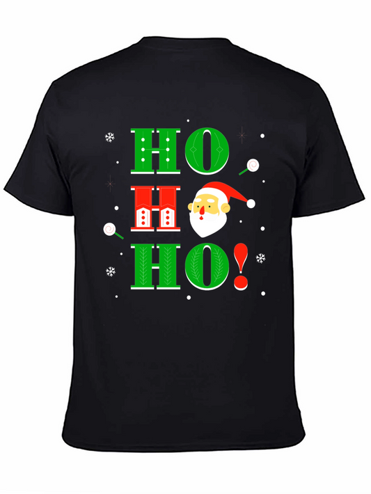 Festive Ho Ho Ho Santa T-Shirt