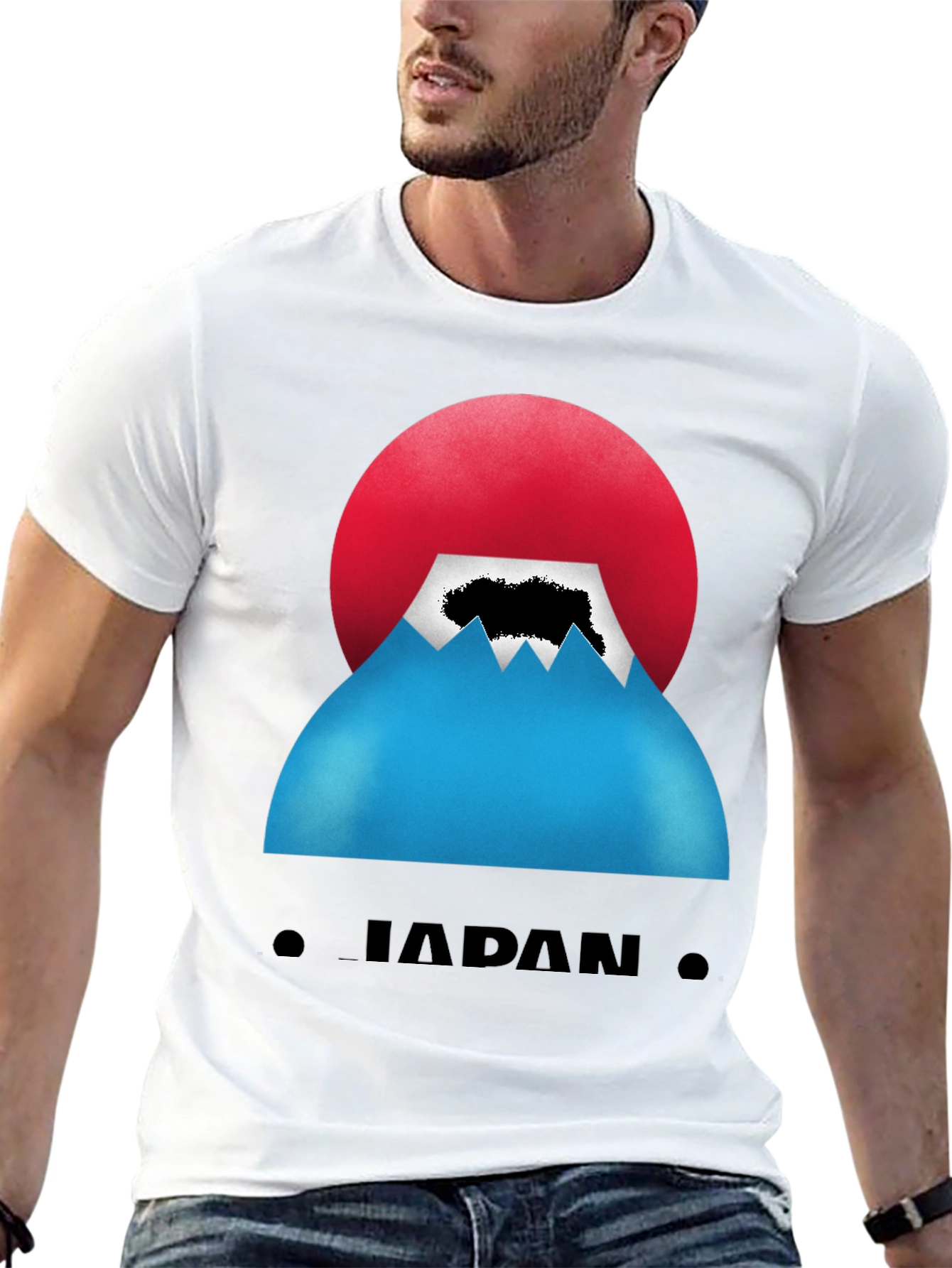 Japan Mt. Fuji Graphic Tee - Casual Cool Style