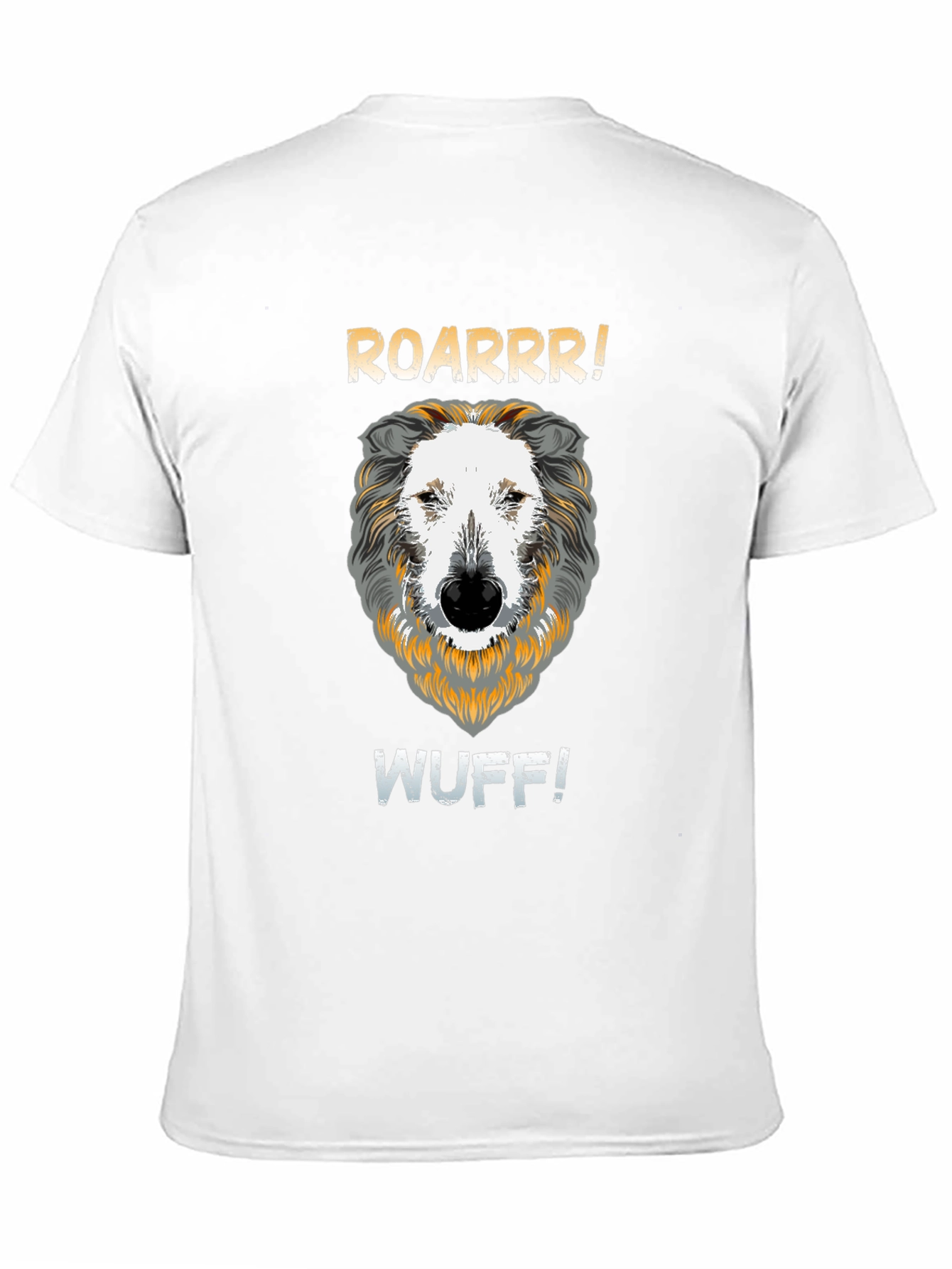 Roarrr Wuff Dog T-Shirt
