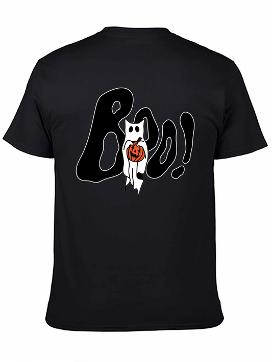 Halloween Boo! Graphic Tee - Spooky Season Shirt