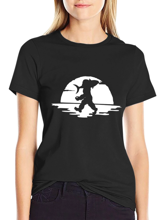 Fisherman Silhouette Graphic Tee