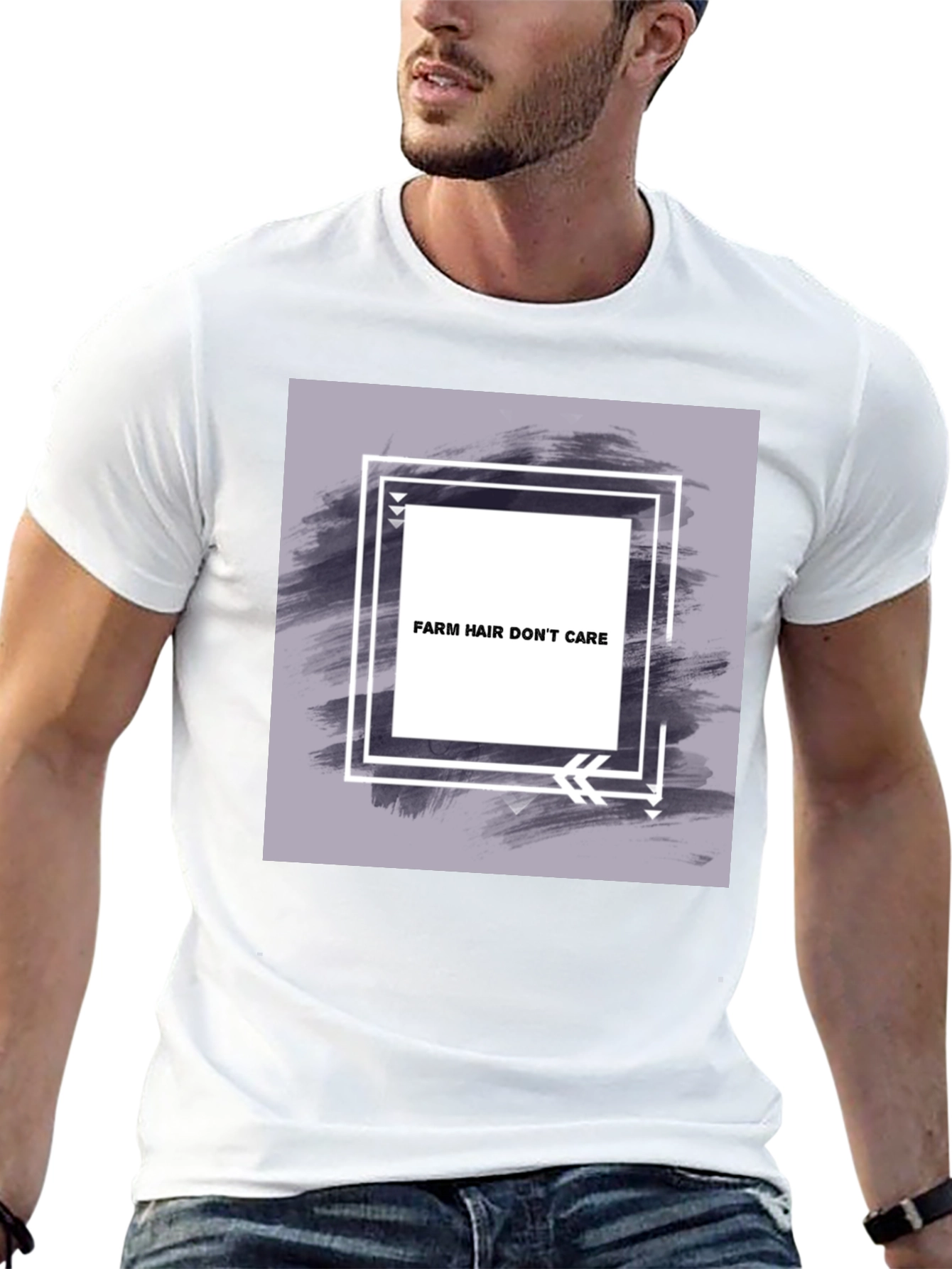 Farm Hair Dont Care Black T-Shirt