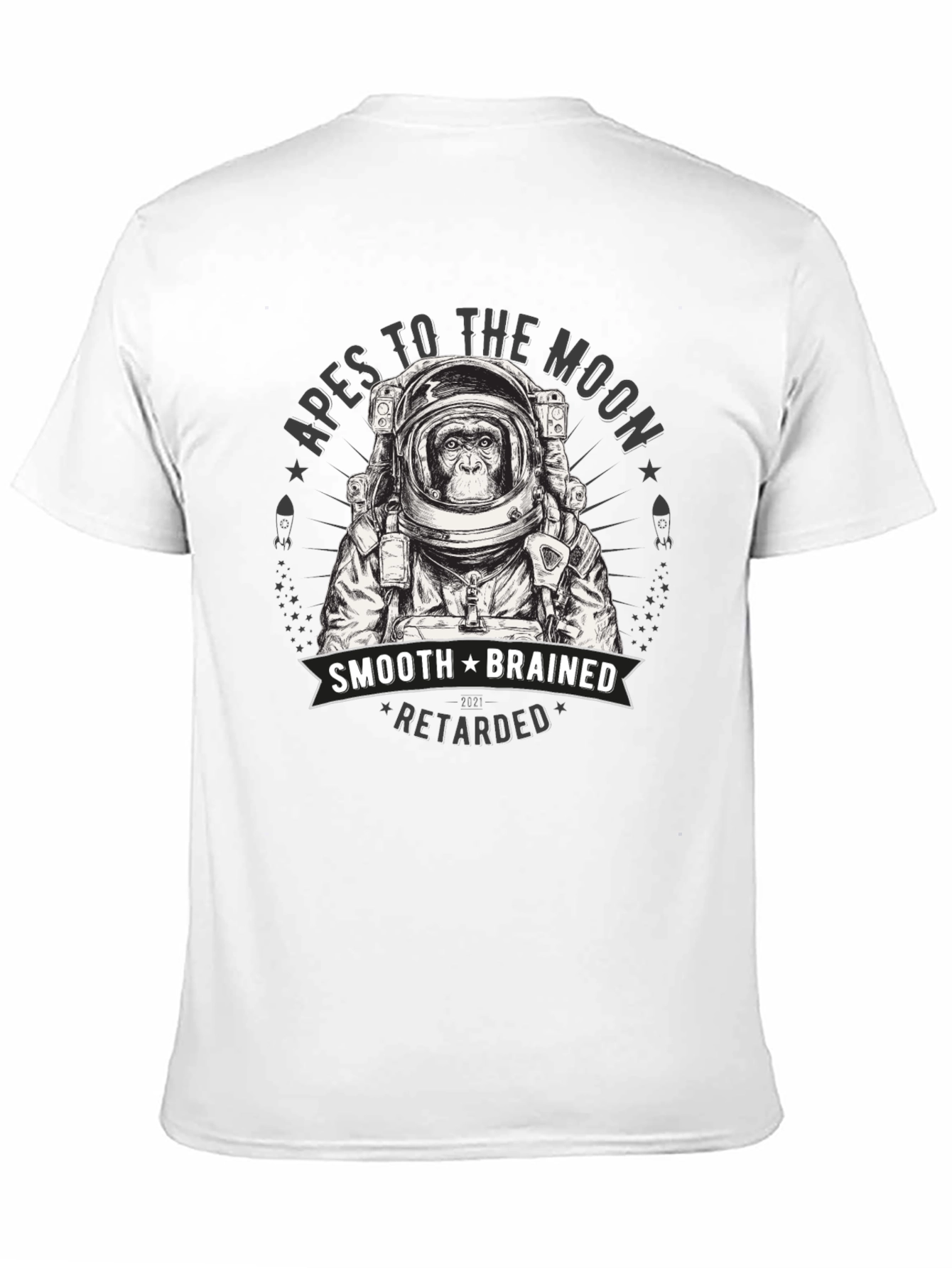 Apes to the Moon Graphic Tee