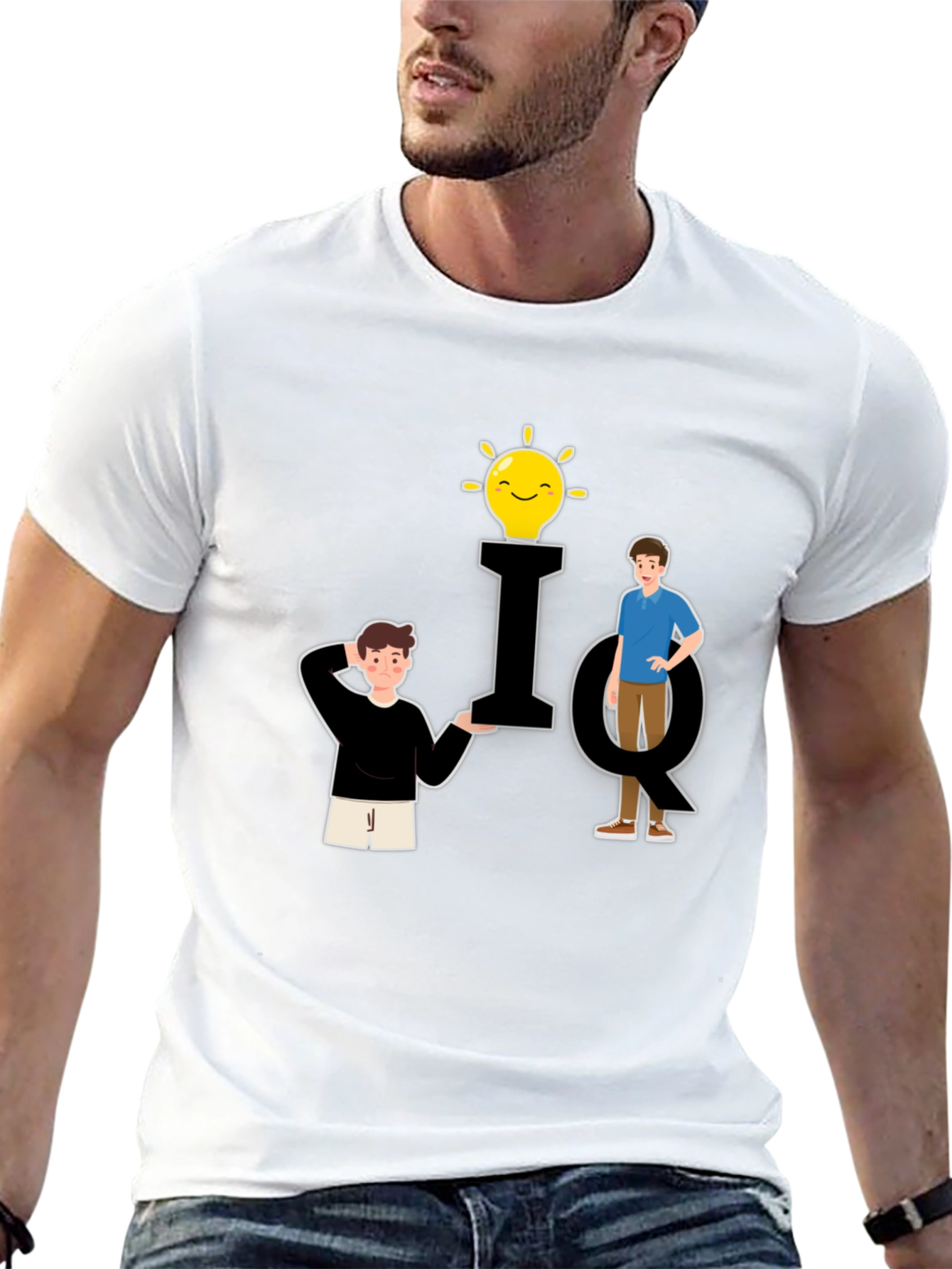 IQ Graphic Tee - Smart Idea T-Shirt