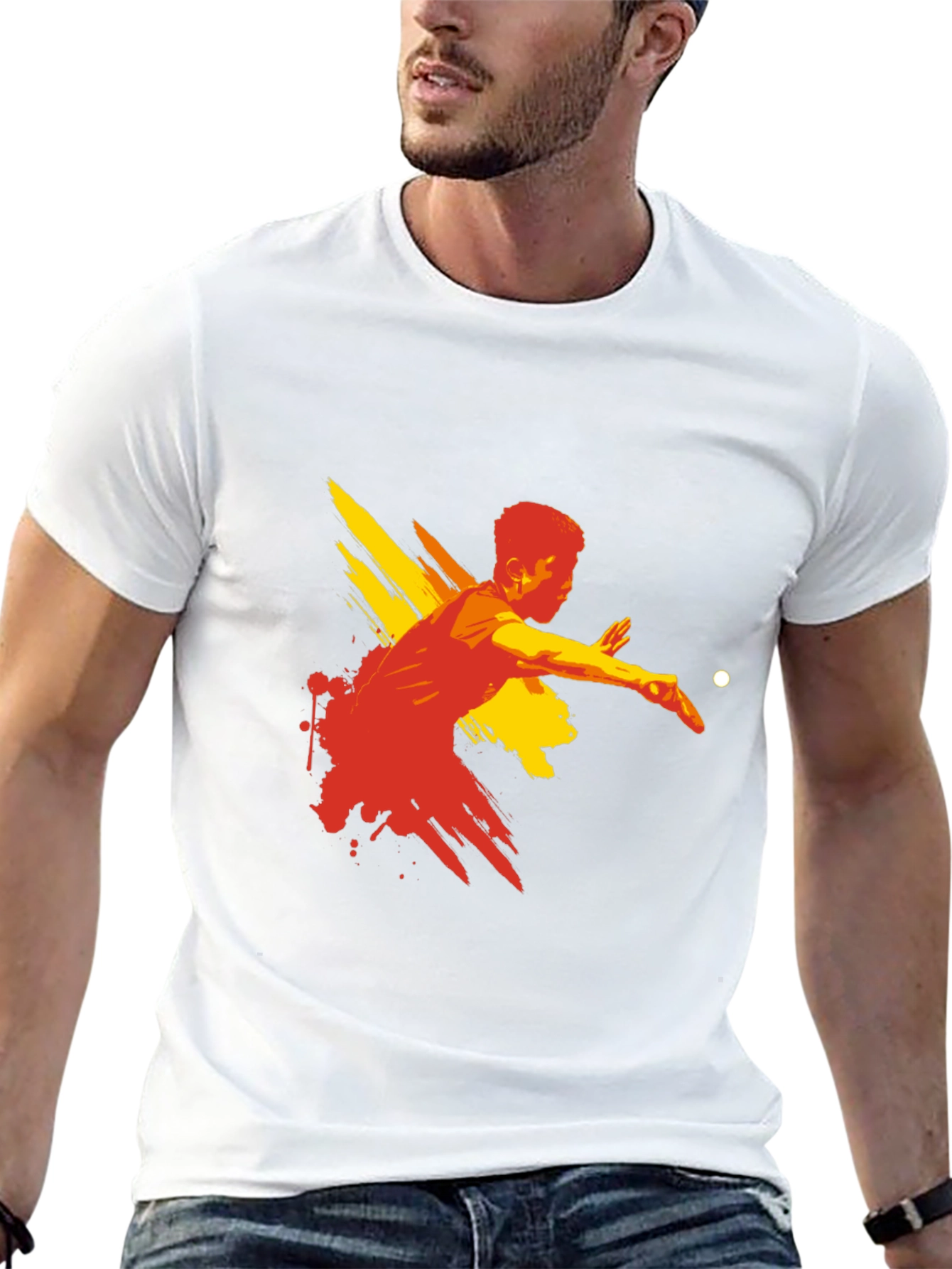 Table Tennis Graphic Tee - Stylish Sport Shirt