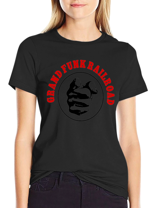 Grand Funk Railroad Black Graphic T-Shirt