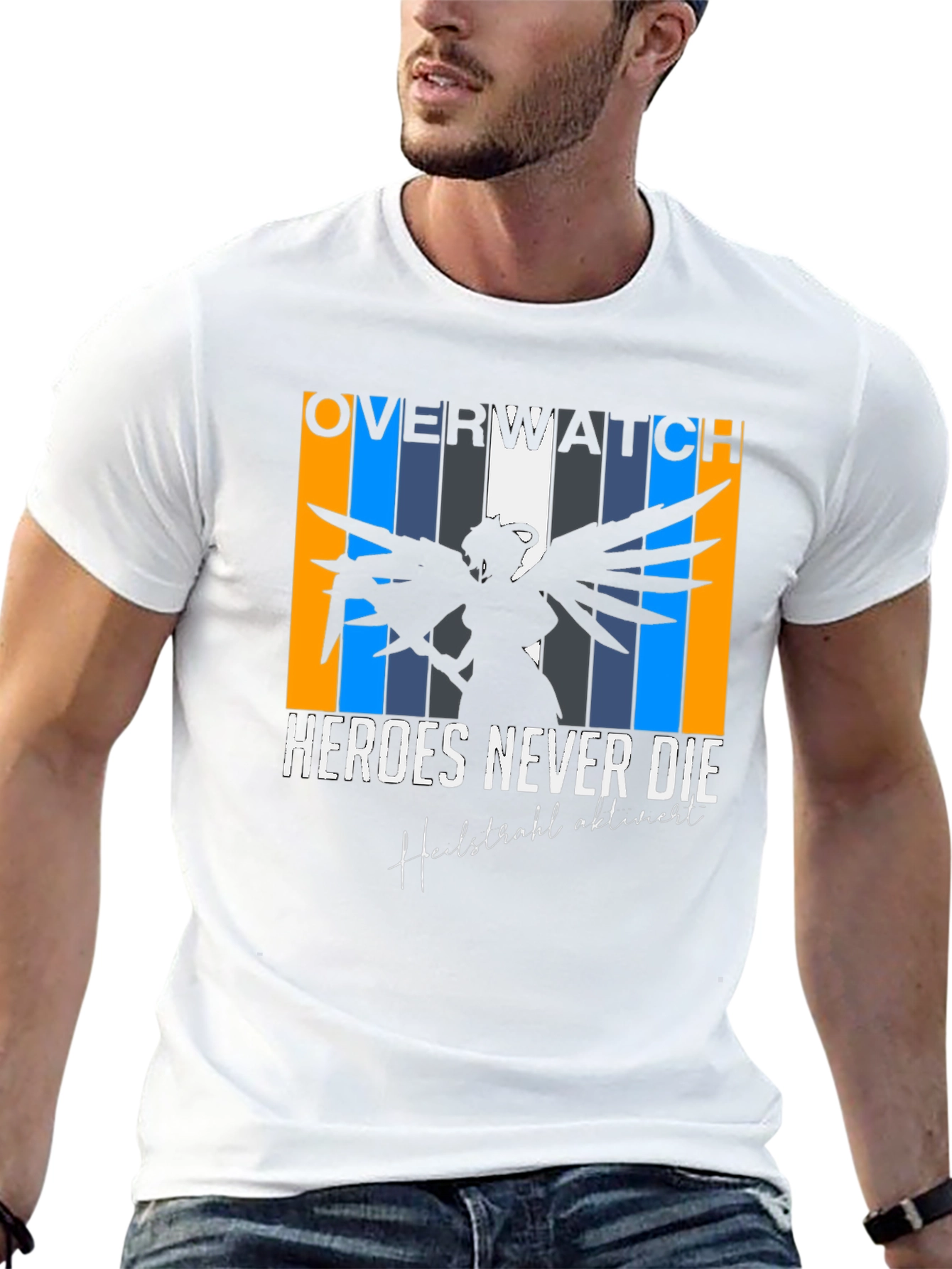 Overwatch Heroes Never Die Graphic T-Shirt