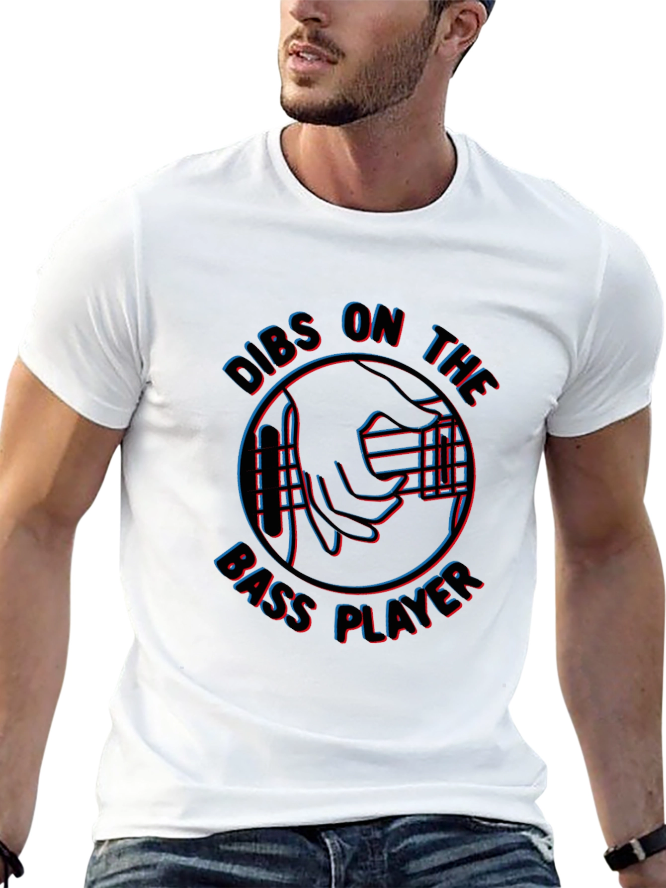 Dibs on the Bass Player Graphic T-Shirt