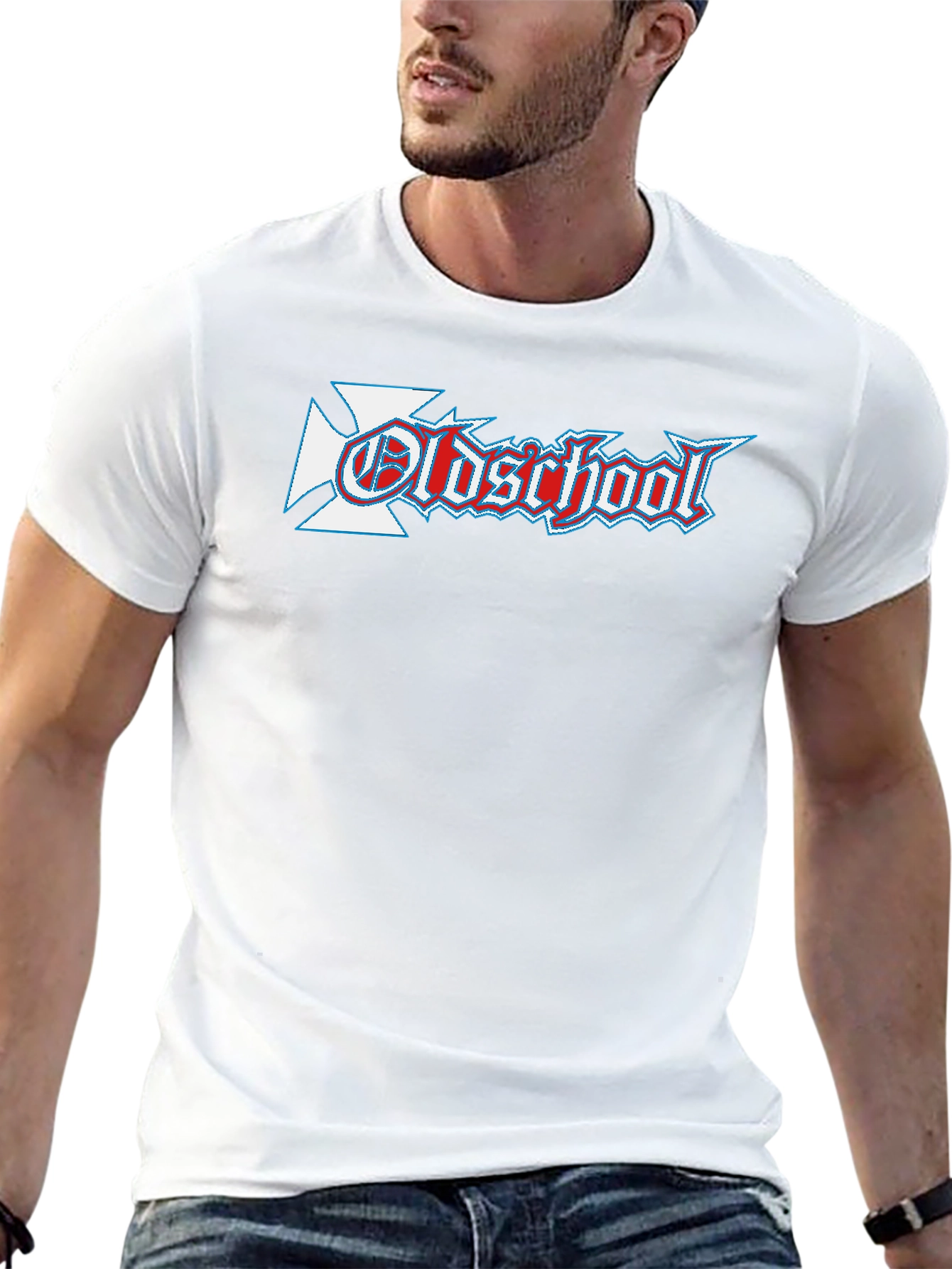 Oldschool Graphic T-Shirt - Black