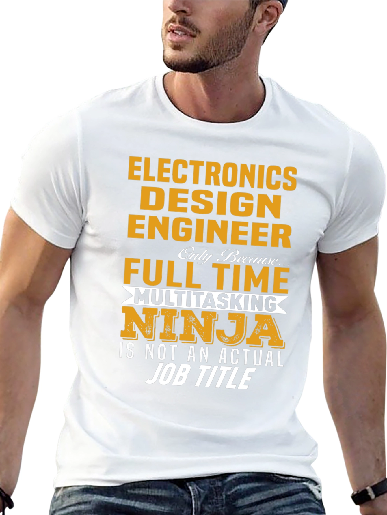 Electronics Design Engineer Multitasking Ninja T-Shirt