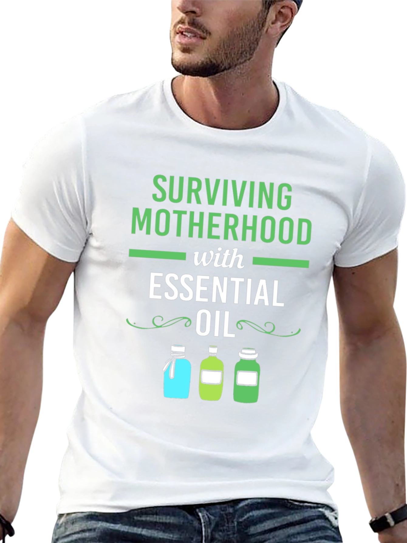 Surviving Motherhood Essential Oil T-Shirt