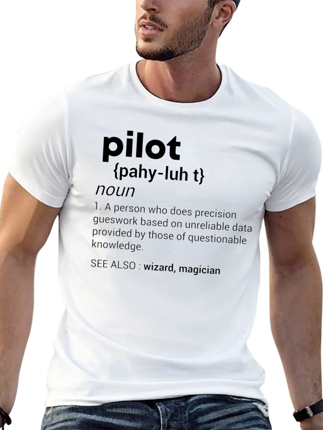 Pilot Definition Graphic T-Shirt