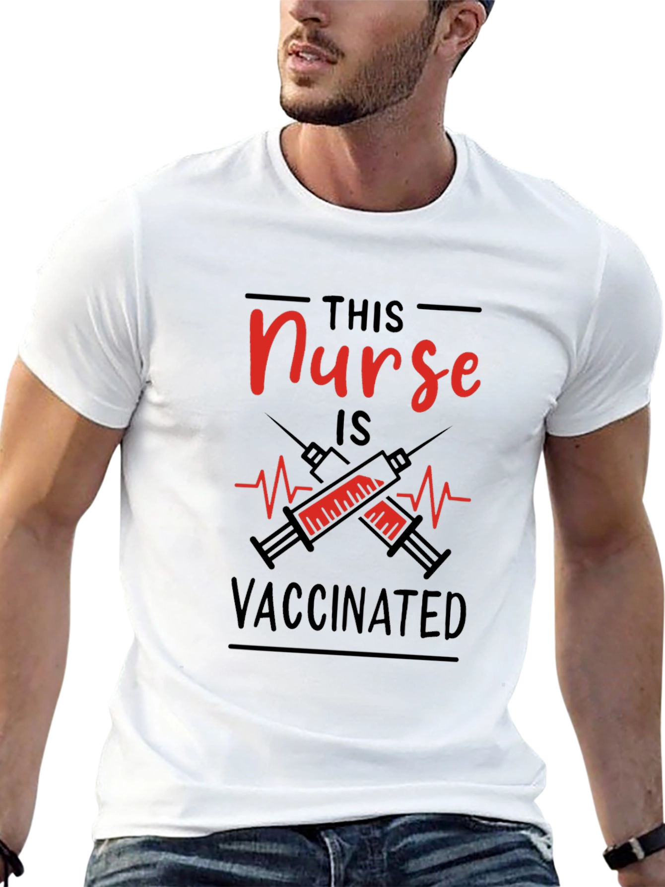 Vaccinated Nurse T-Shirt