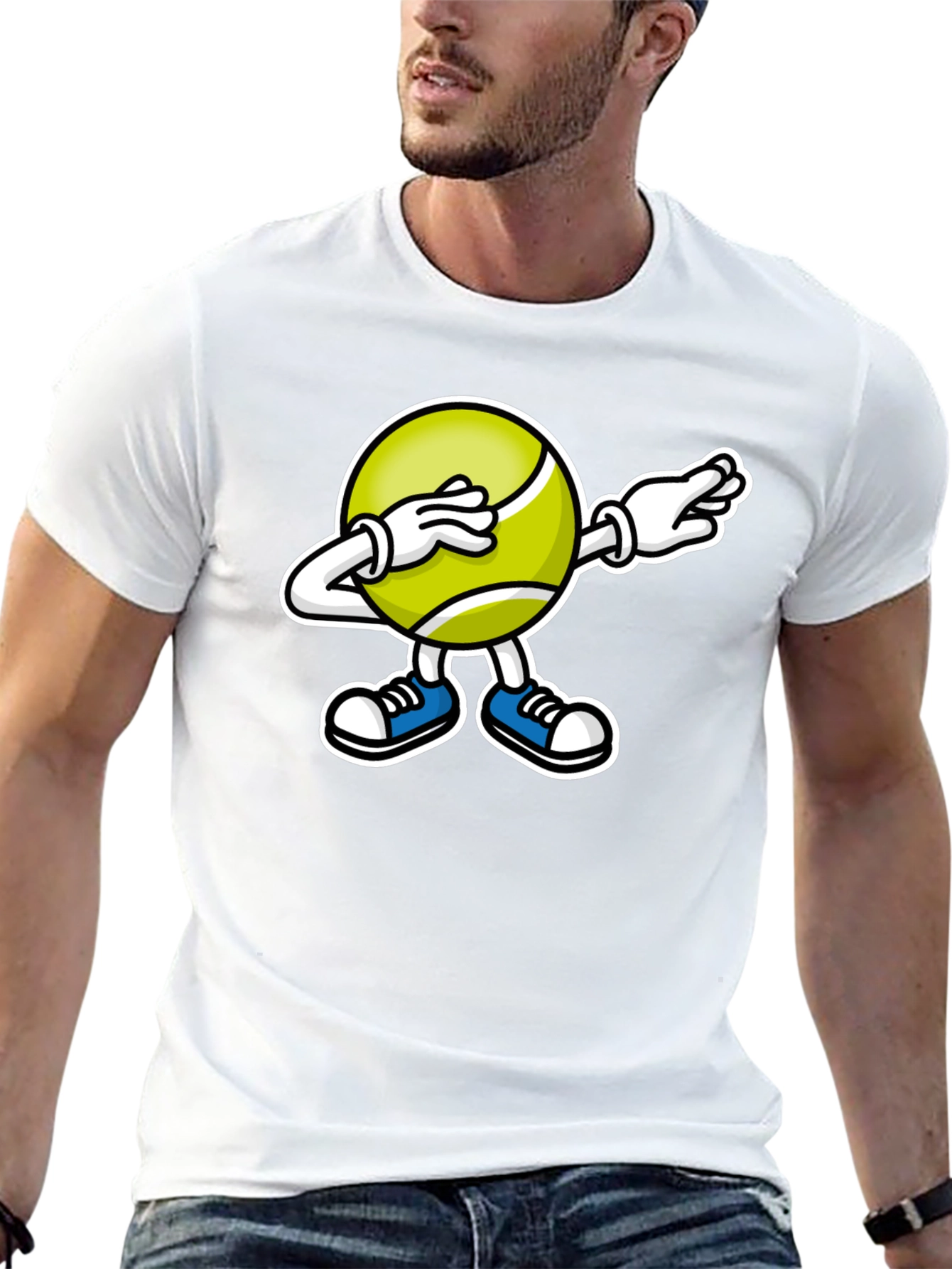 Dabbing Tennis Ball T-Shirt