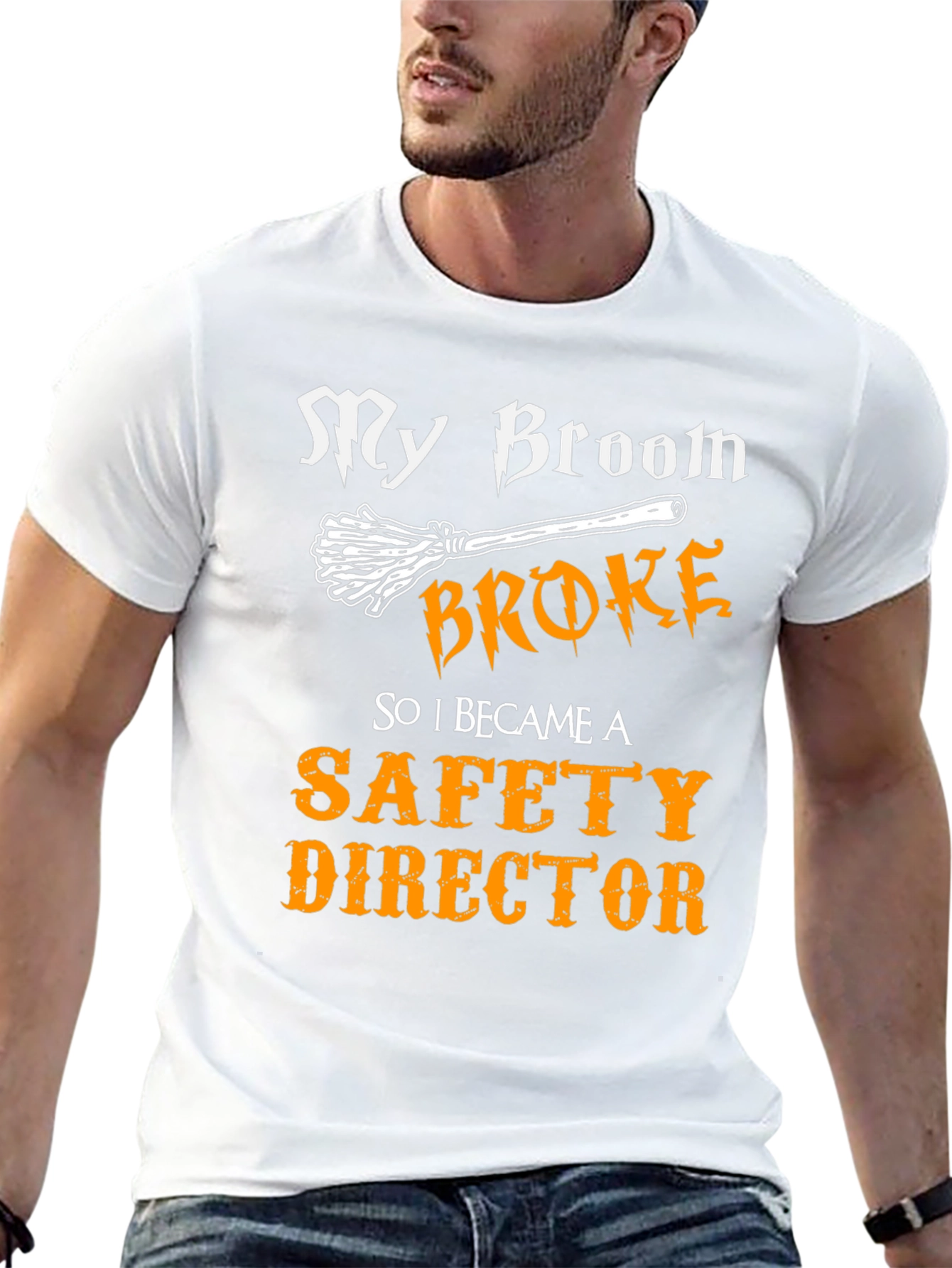 My Broom Broke Safety Director T-Shirt