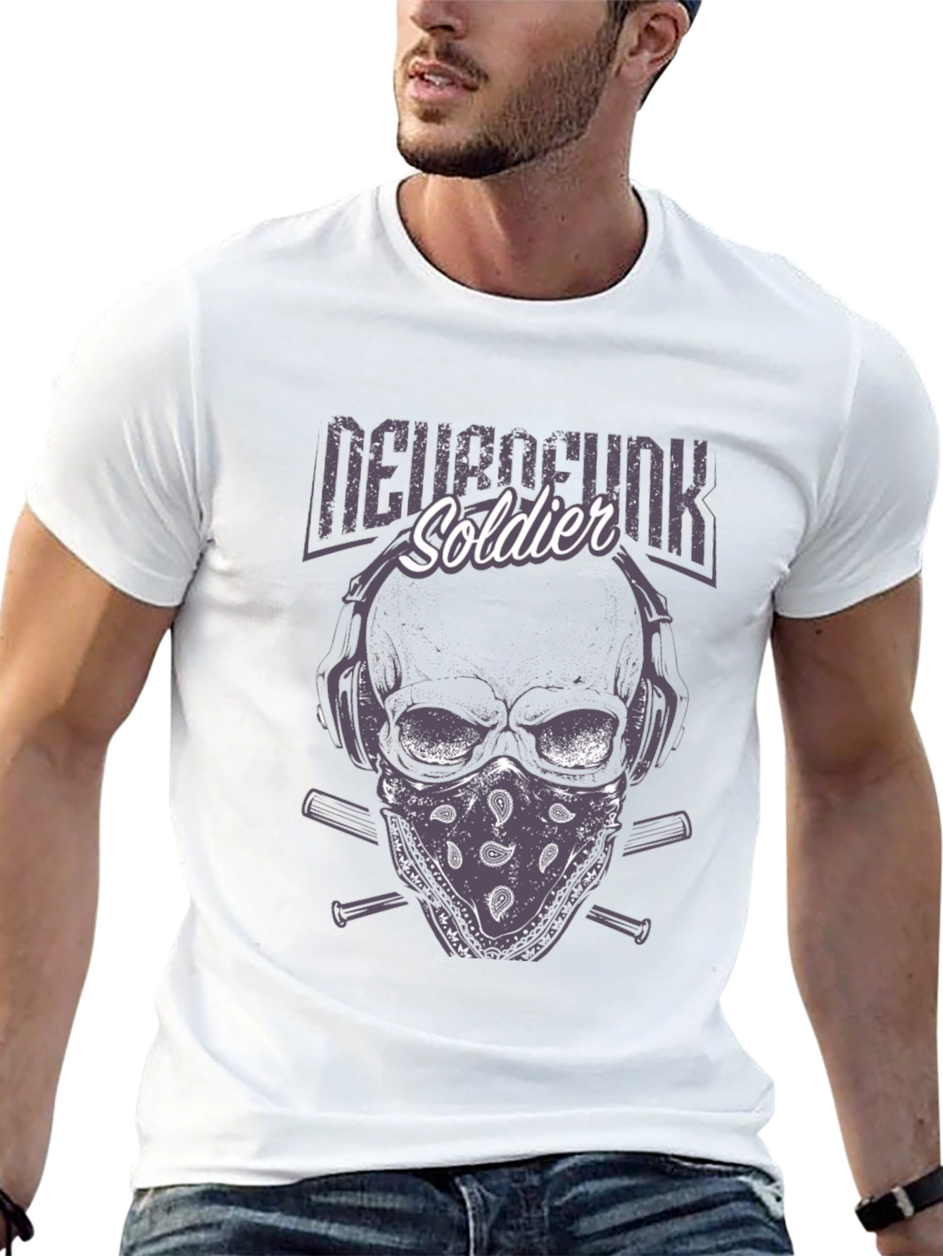 Neurofunk Soldier Graphic T-Shirt