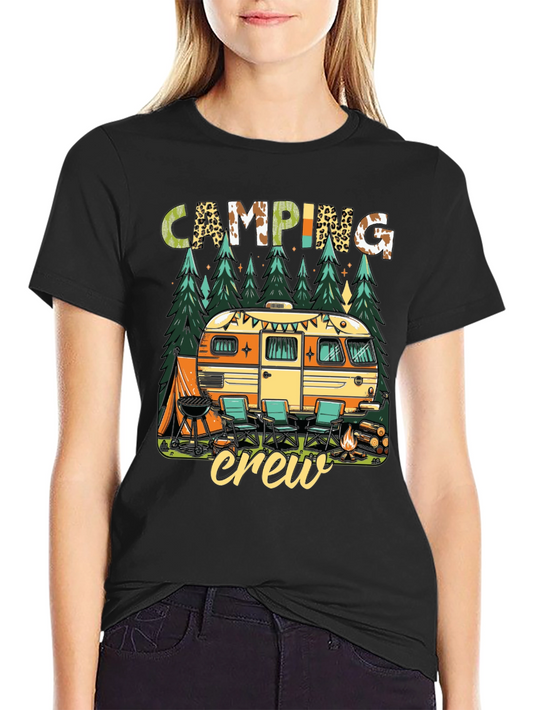 Camping Crew T-Shirt - Adventure Awaits!