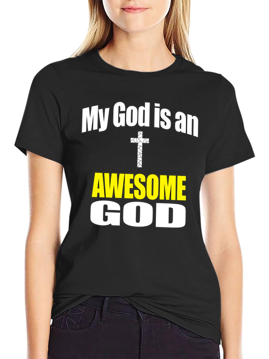 Awesome God T-Shirt Christian Faith Tee